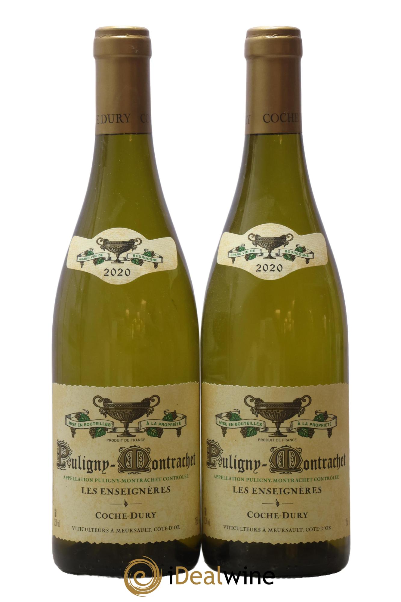 Puligny-Montrachet Les Enseignères Coche Dury (Domaine) 2020 - Lot of 2 bottles - 0