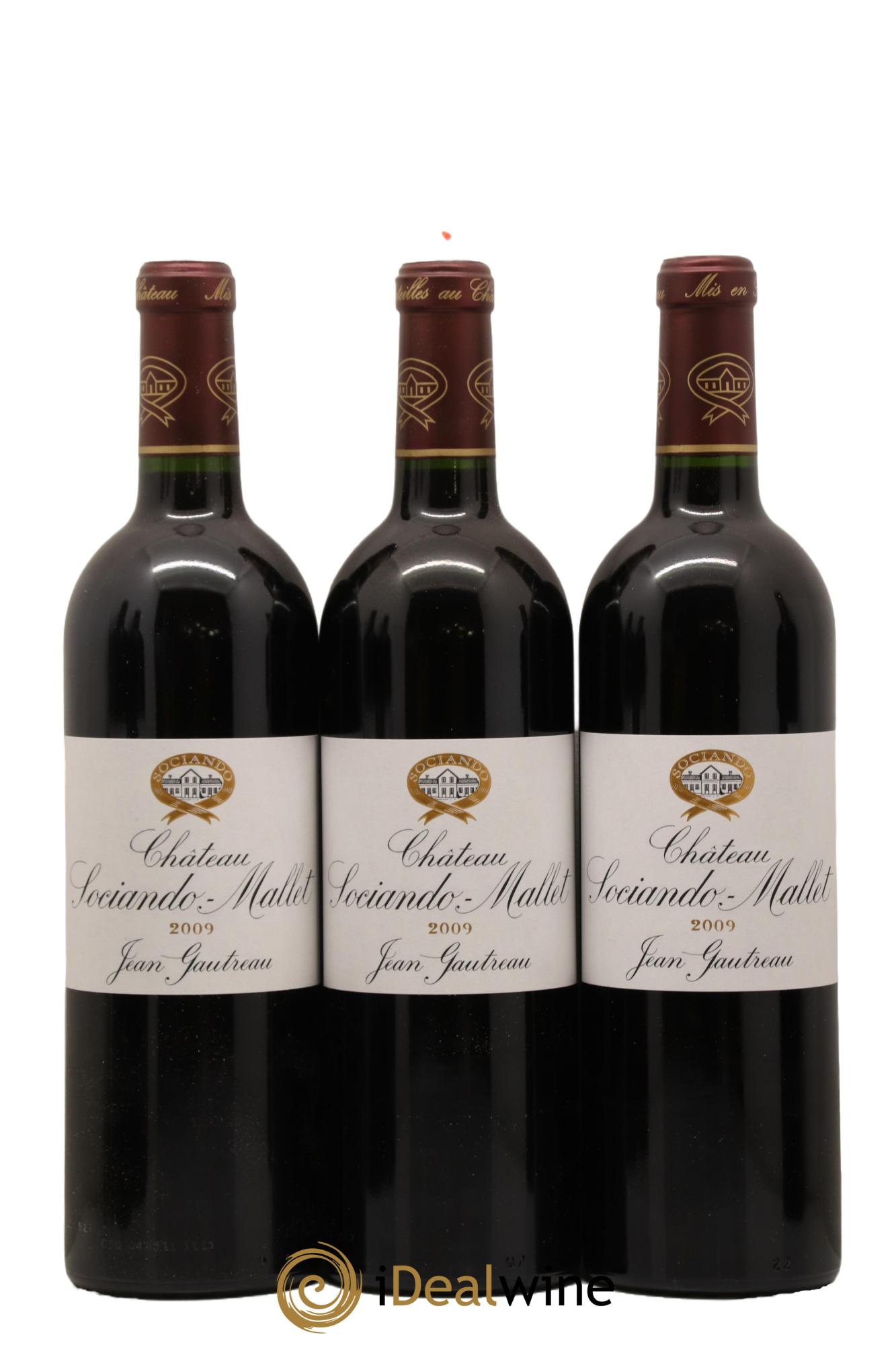 Château Sociando Mallet 2009 - Lot de 12 bouteilles - 3