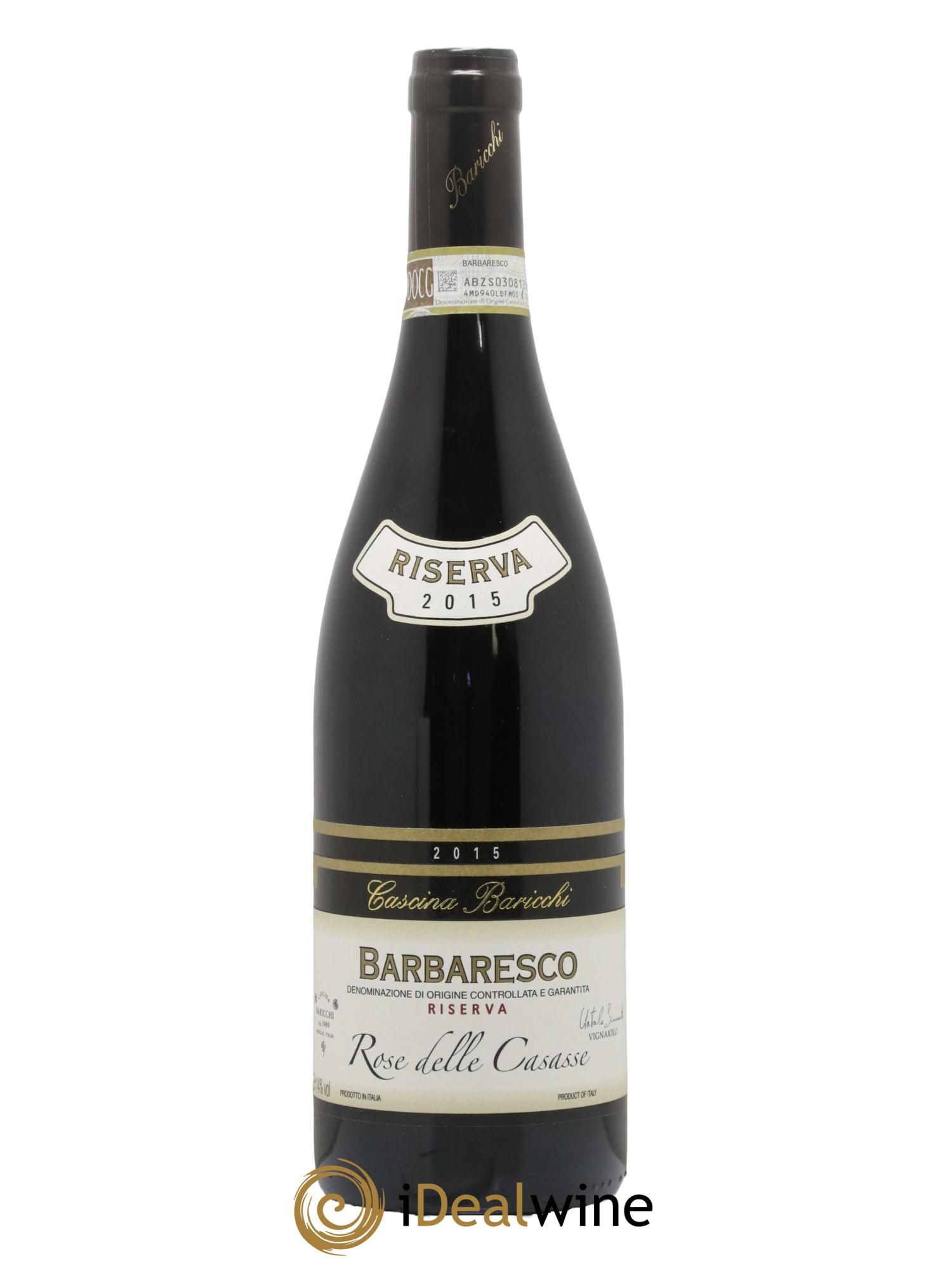 Barbaresco DOCG Riserva Della Rosa Casasse Cascina Baricchi 2015 - Lotto di 1 bottiglia - 0