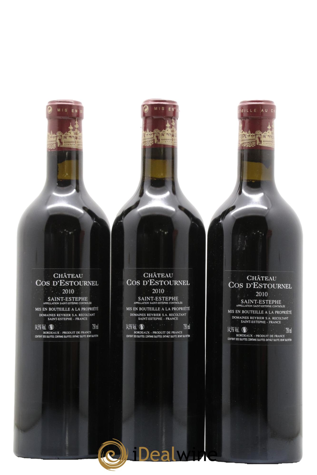 Cos d'Estournel 2ème Grand Cru Classé 2010 - Lot de 6 bouteilles - 2