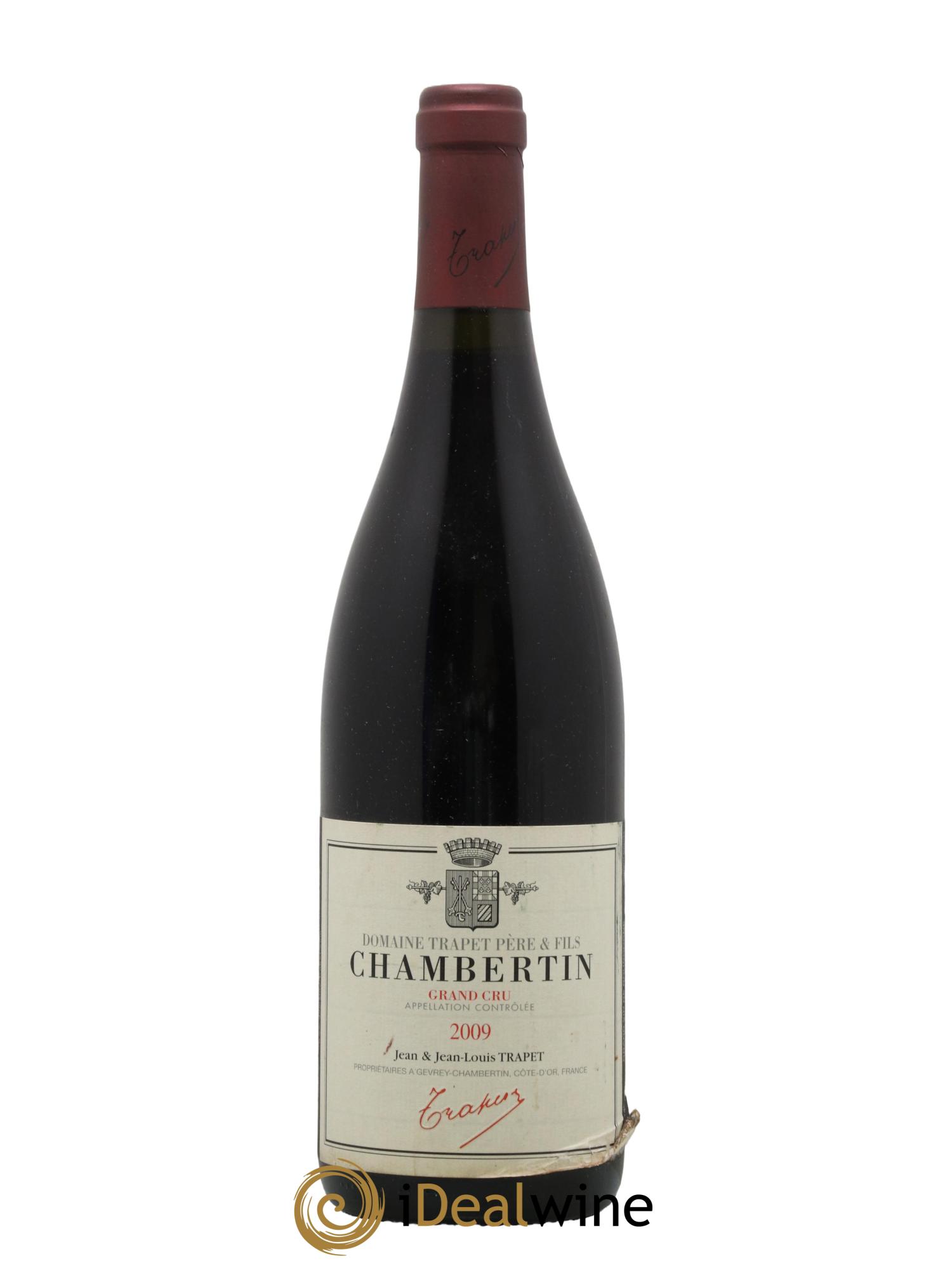 Chambertin Grand Cru Domaine Trapet 2009 - Lot de 1 bouteille - 0