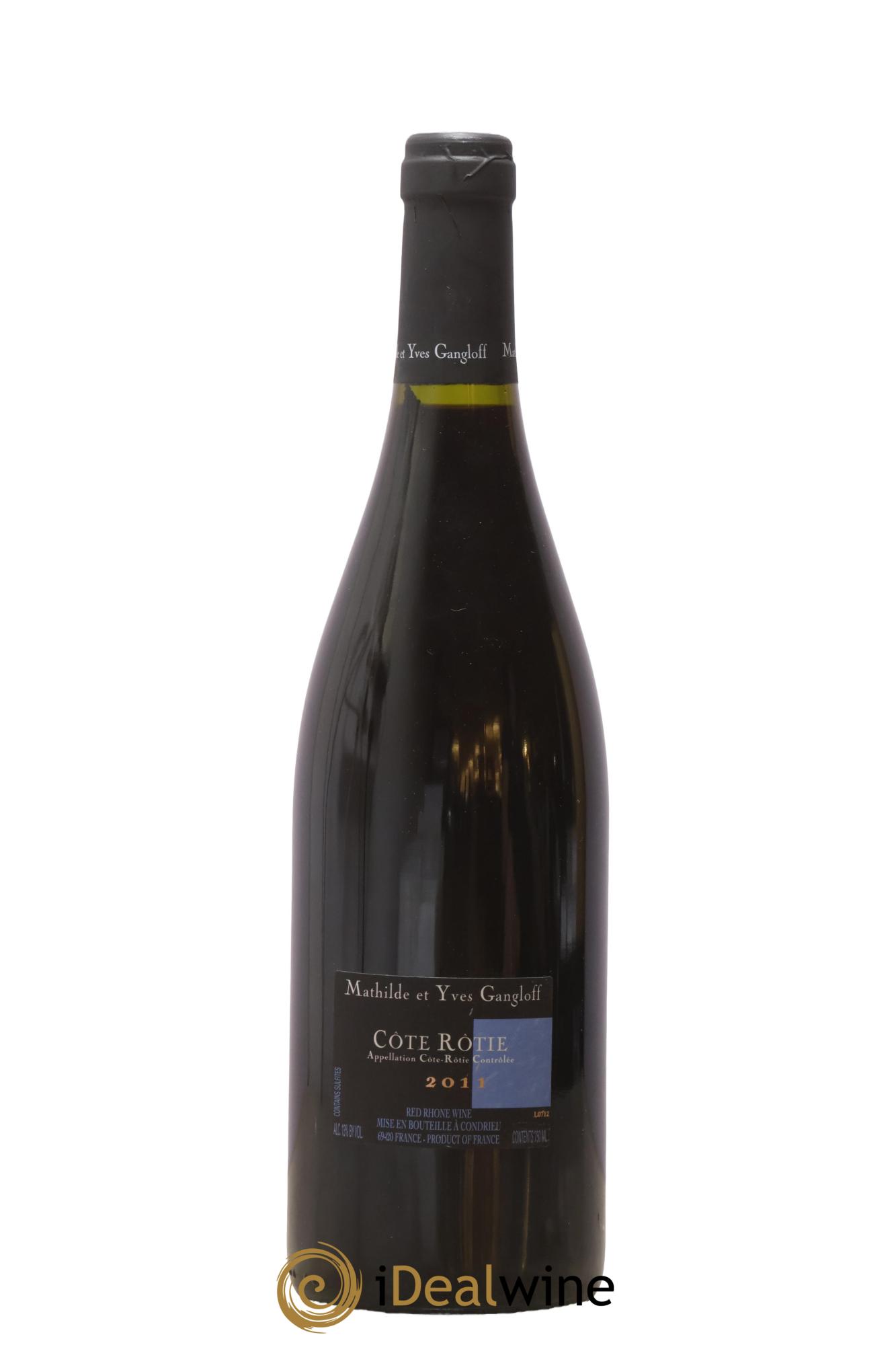 Côte-Rôtie La Barbarine Gangloff (Domaine) 2011 - Lot of 1 bottle - 1