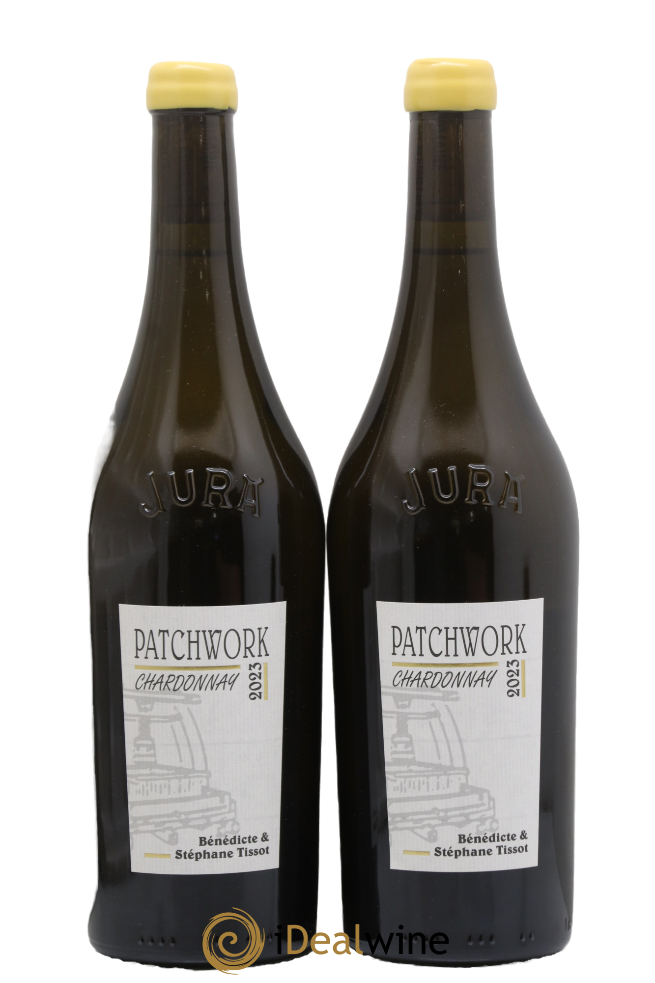 Arbois Patchwork Bénédicte et Stéphane Tissot 2023 - Lot de 2 bouteilles - 0