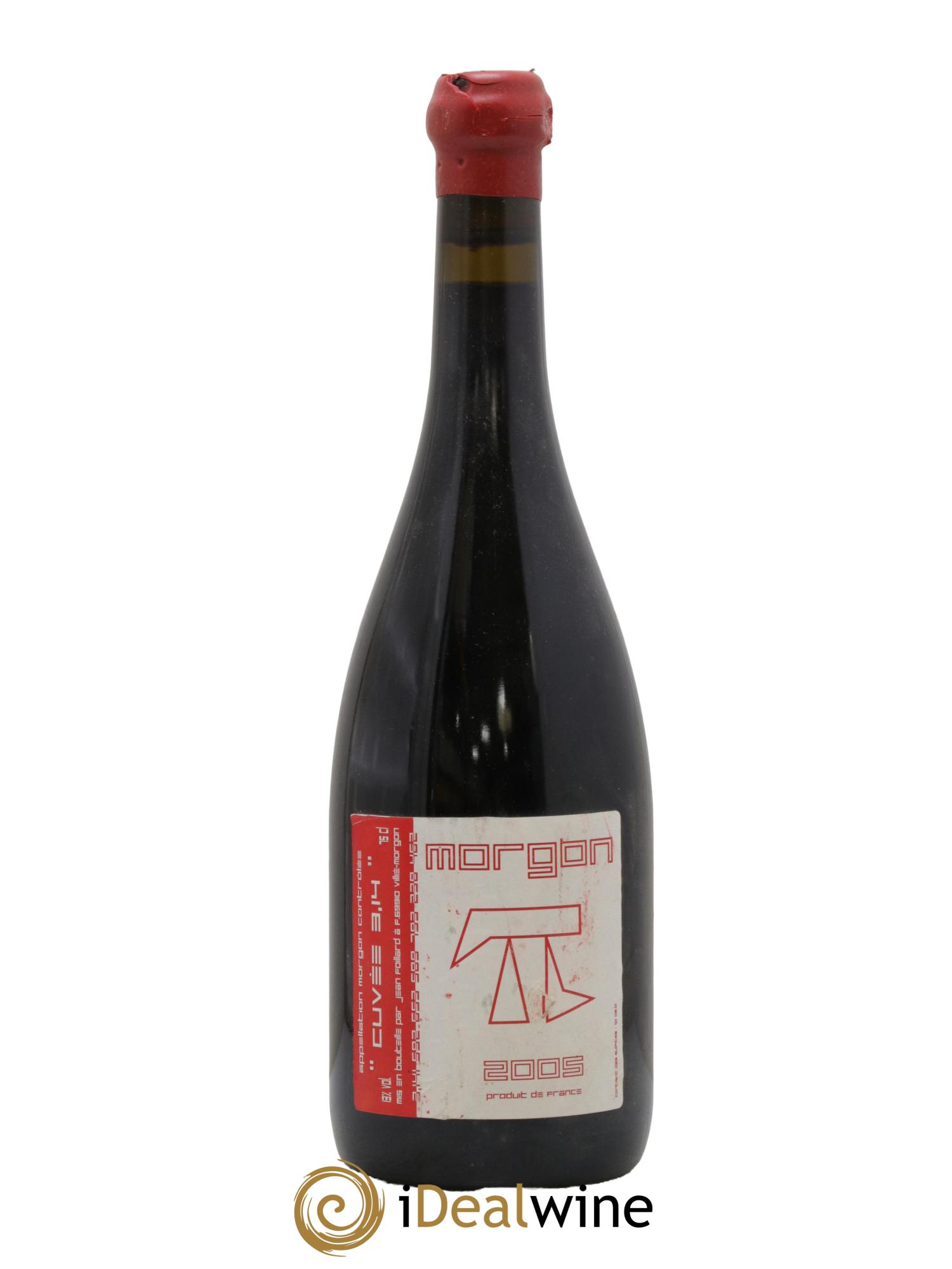 Morgon 3.14 Jean Foillard 2005 - Posten von 1 Flasche - 0