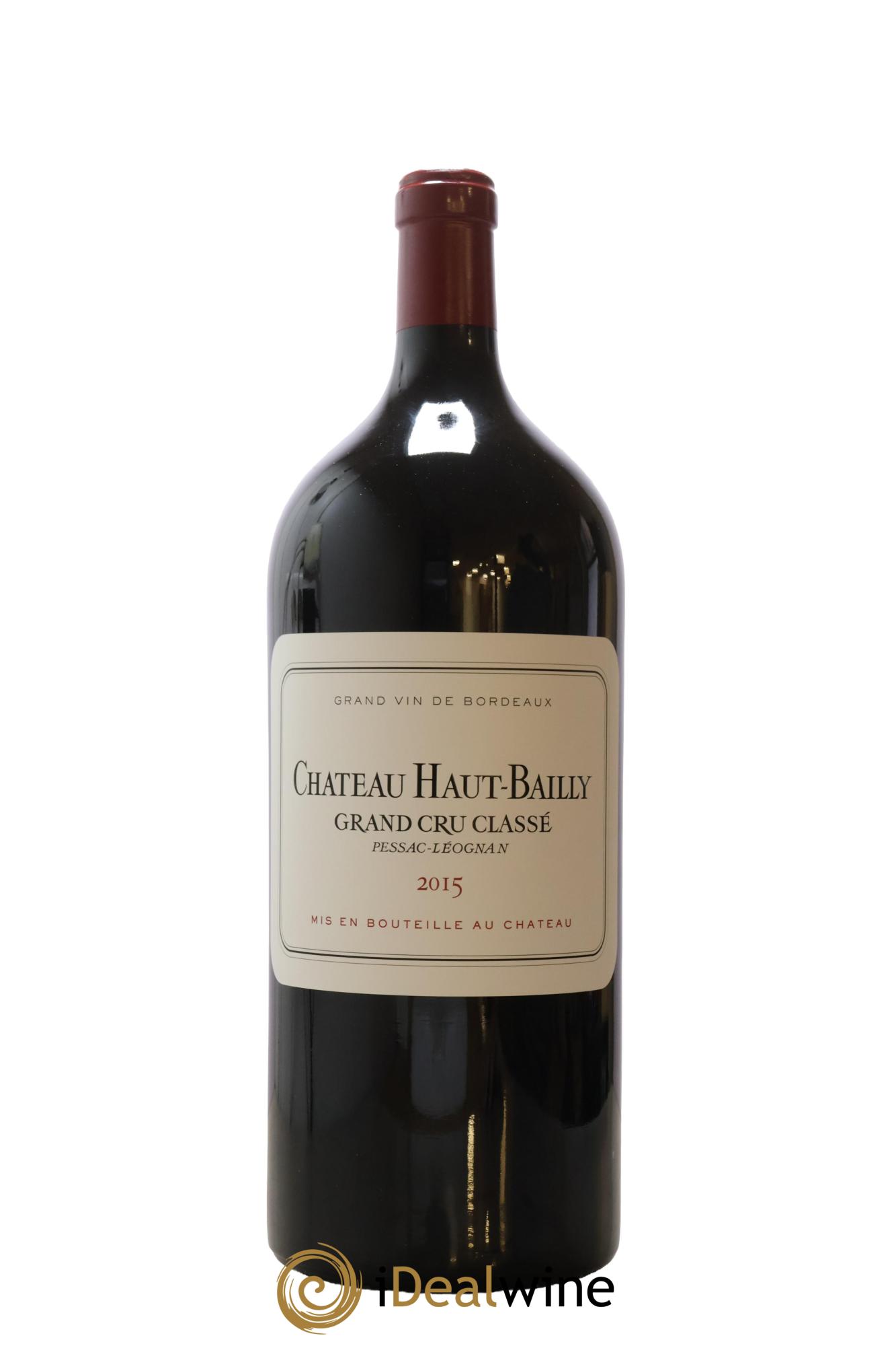 Château Haut-Bailly Cru Classé de Graves 2015 - Lot de 1 impériale - 0