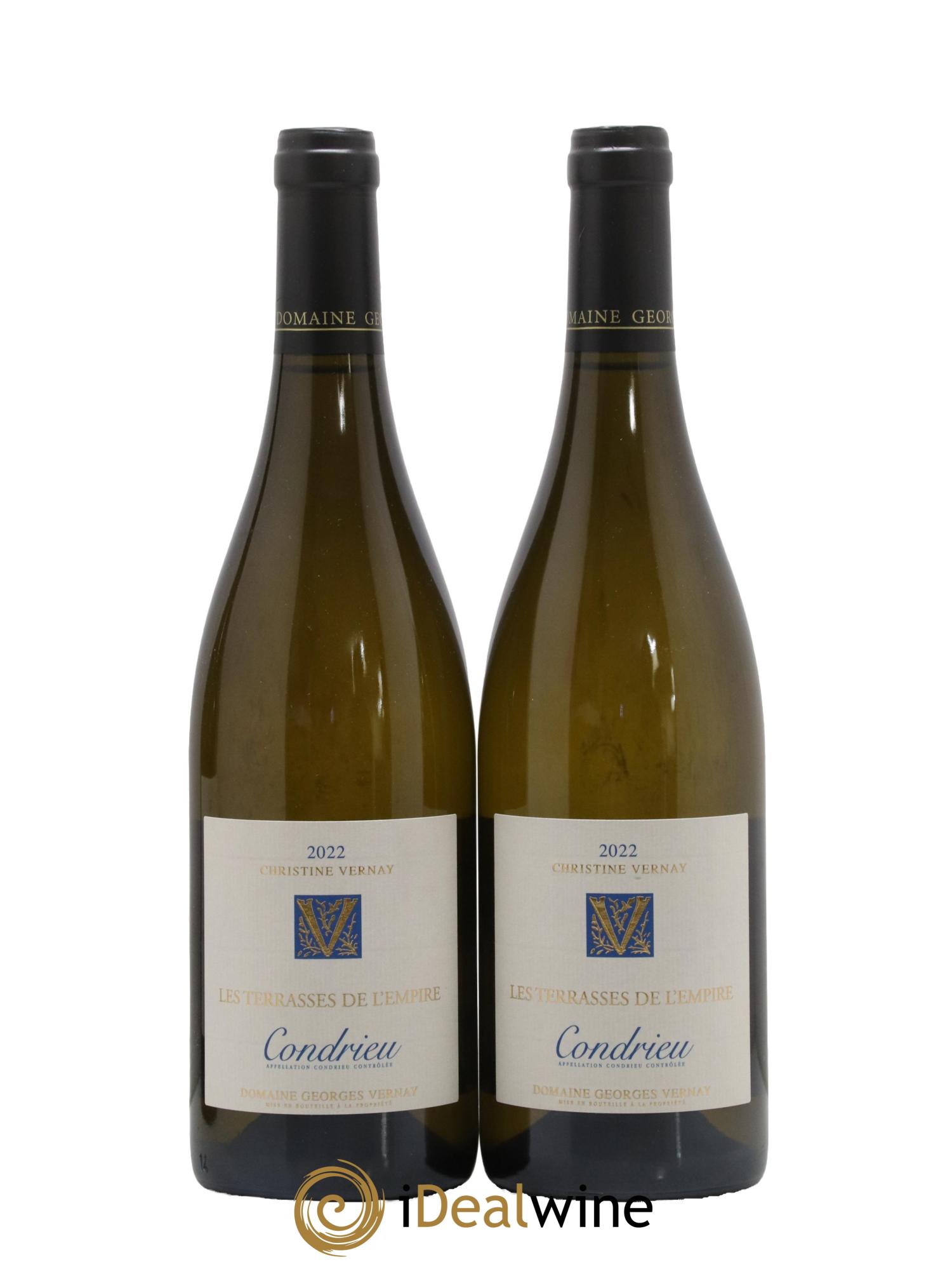 Condrieu Terrasses de l'Empire Georges Vernay 2022 - Lot de 2 bouteilles - 0
