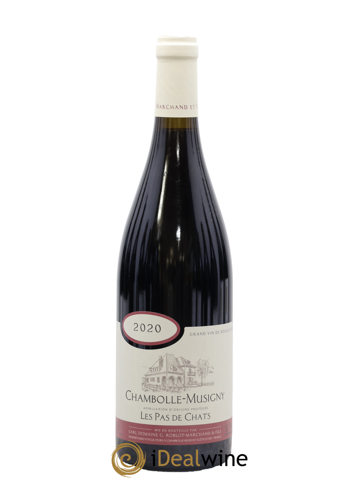Chambolle-Musigny Les Pas de Chats G.Roblot-Marchand & Fils 2020 - Lot de 1 bouteille - 0