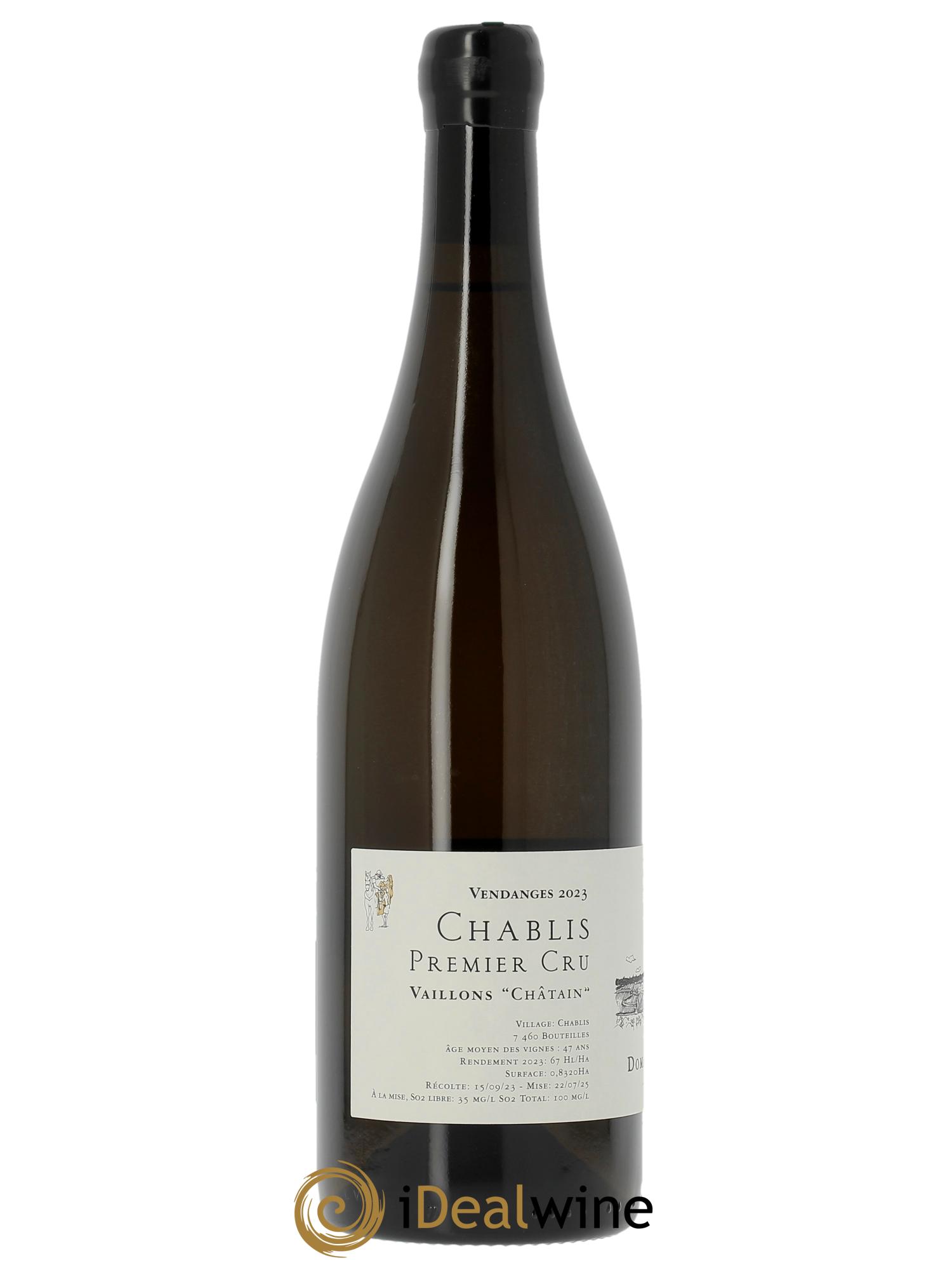 Chablis 1er Cru Vaillons Jean Dauvissat  (Domaine) 2023 - Posten von 1 Flasche - 1