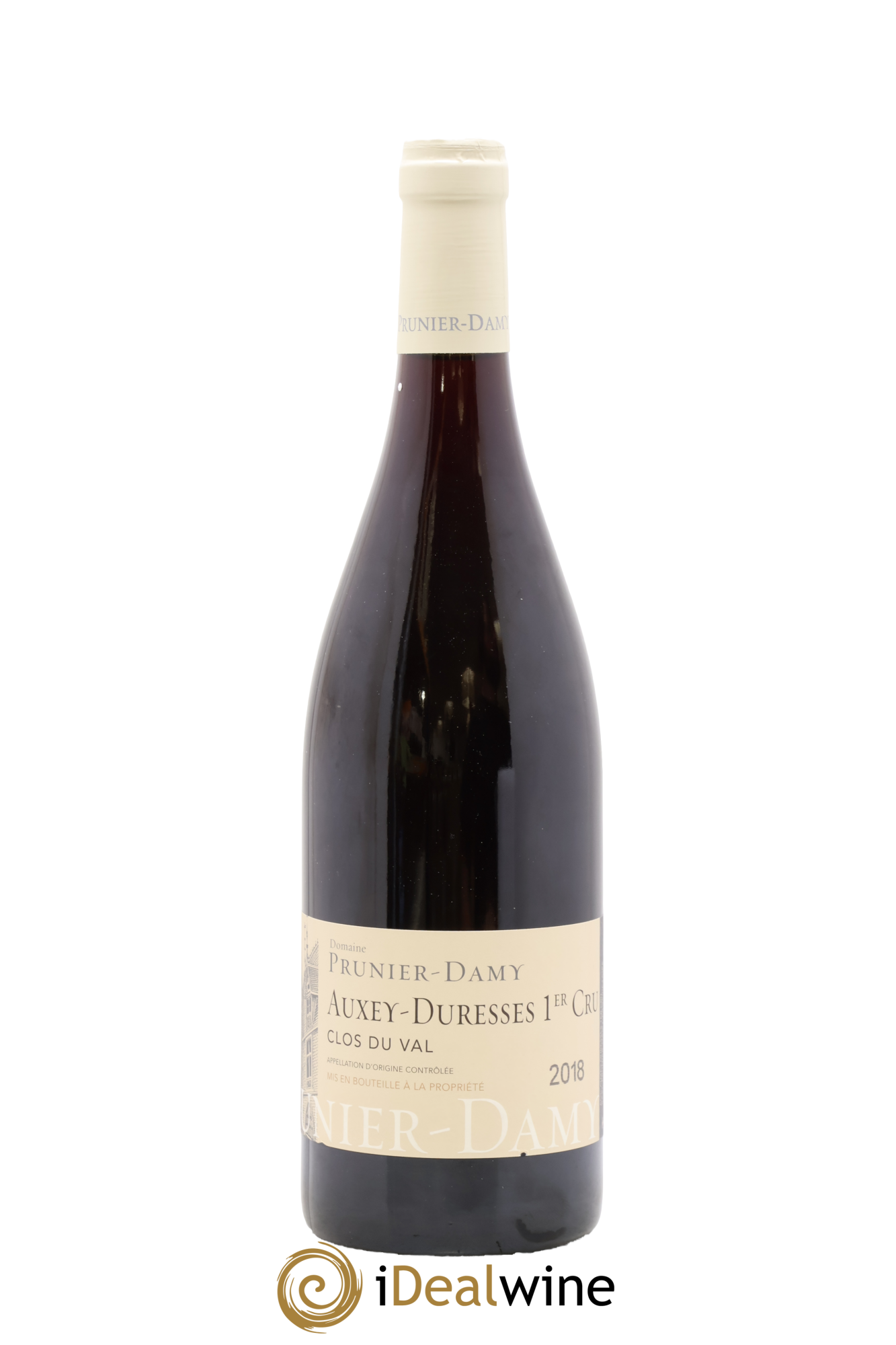 Auxey-Duresses 1er Cru Clos Du Val Domaine Prunier-Damy 2018 - Lot de 1 bouteille - 0