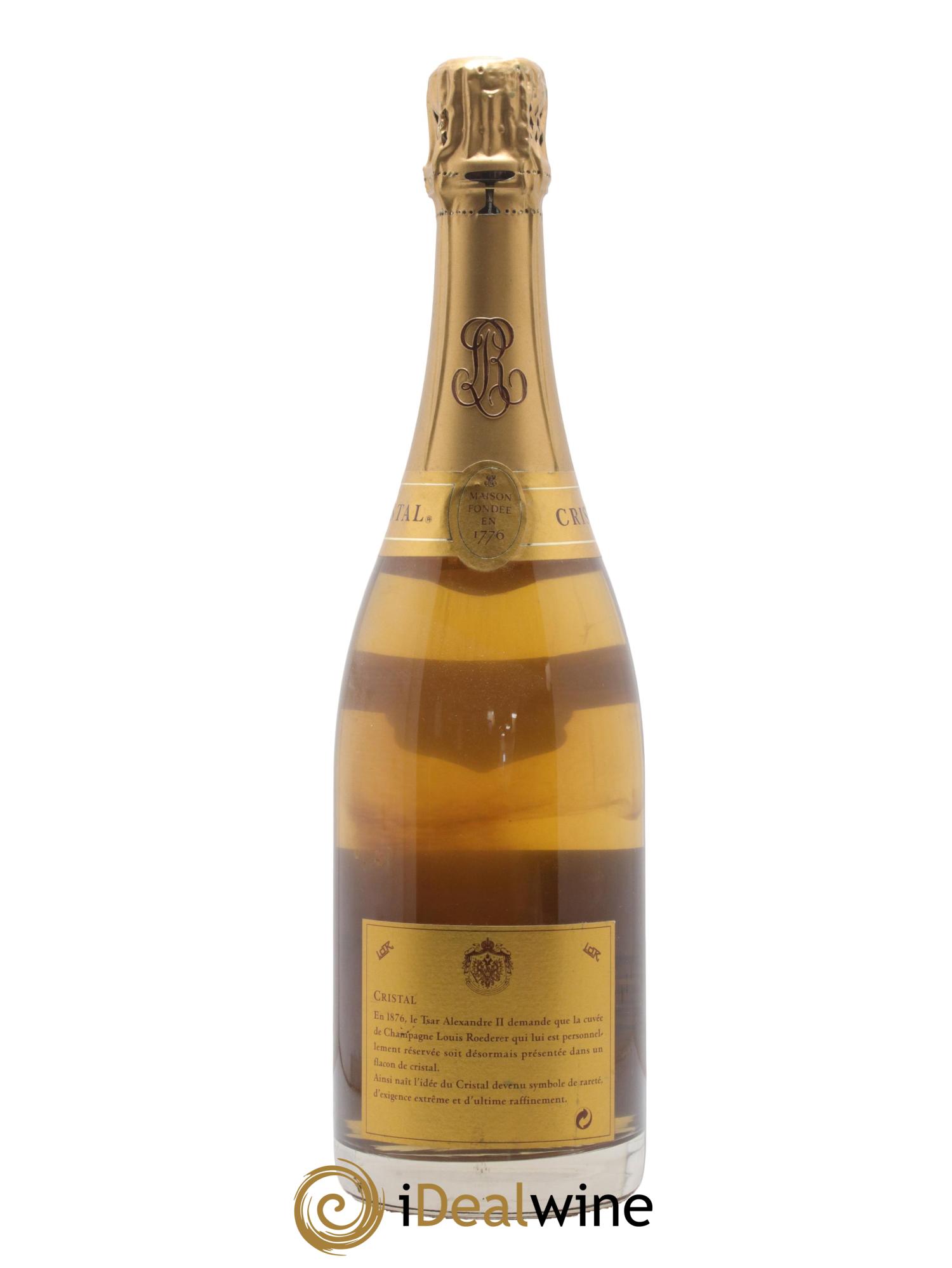 Cristal Louis Roederer  1995 - Lotto di 1 bottiglia - 1