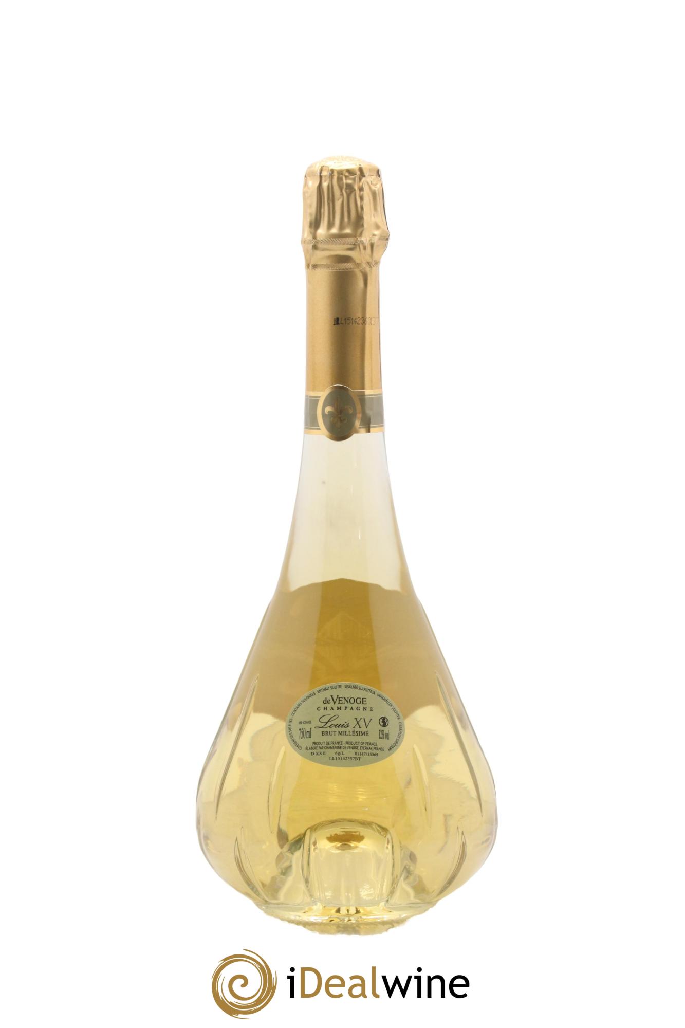 Louis XV De Venoge 2014 - Lot de 1 bouteille - 2