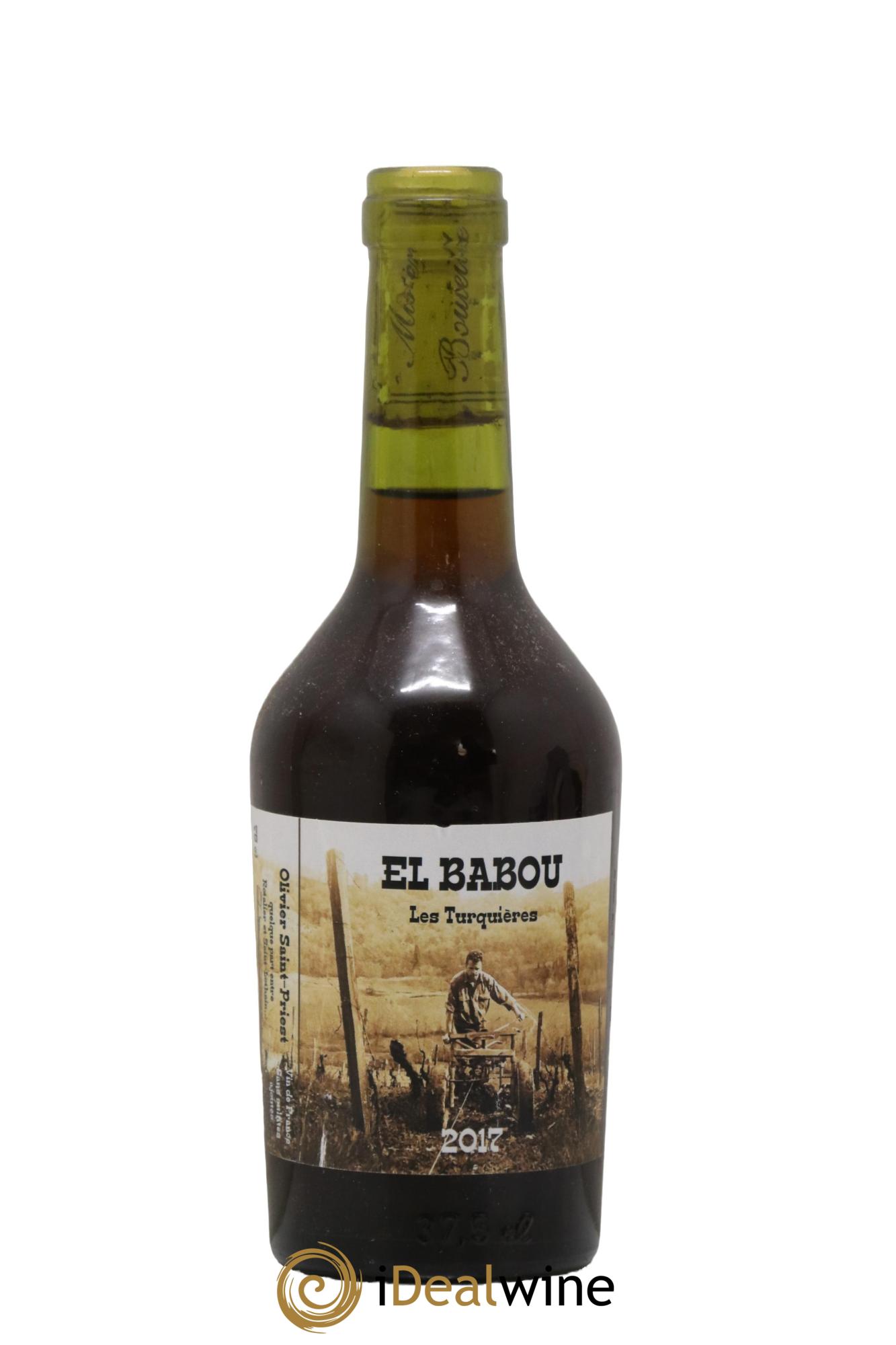 Vin de Paille Les Turquières El Babou (Olivier Saint-Priest) 2017 - Lotto di 1 mezza bottiglia - 0