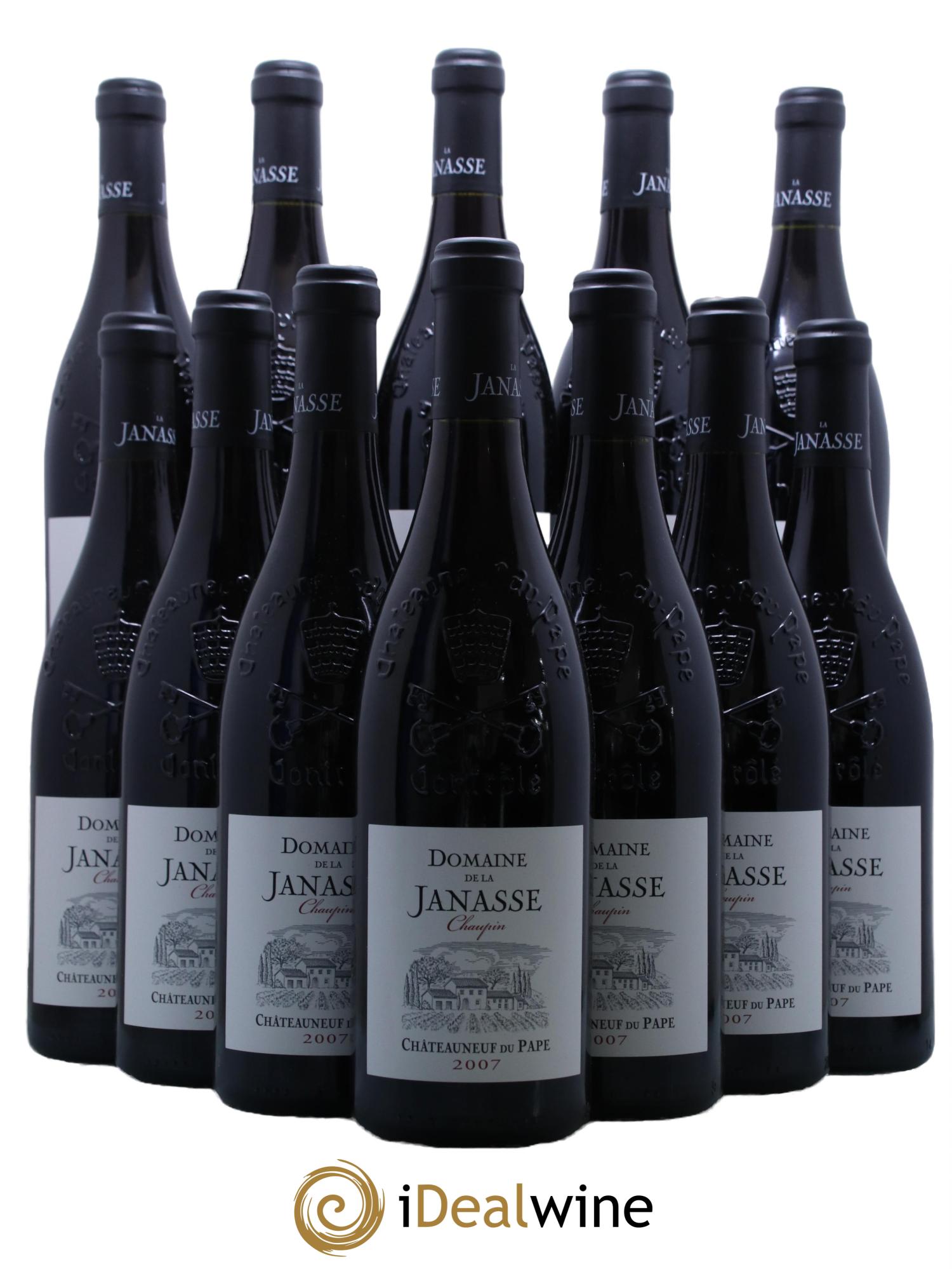 Châteauneuf-du-Pape Cuvée Chaupin La Janasse (Domaine de) 2007 - Lot de 12 bouteilles - 0