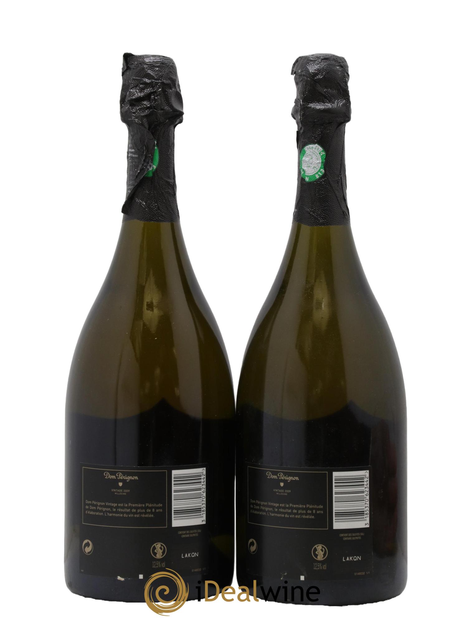 Brut Dom Pérignon 2009 - Lot of 2 bottles - 1