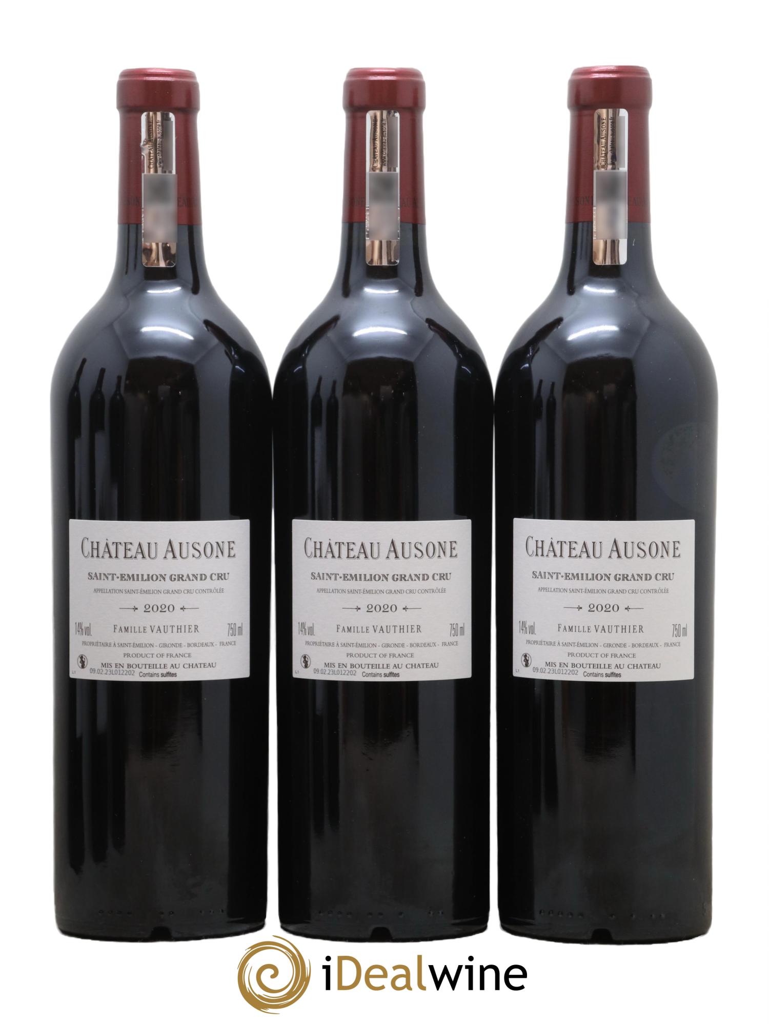 Château Ausone 1er Grand Cru Classé A 2020 - Lot de 6 bouteilles - 2
