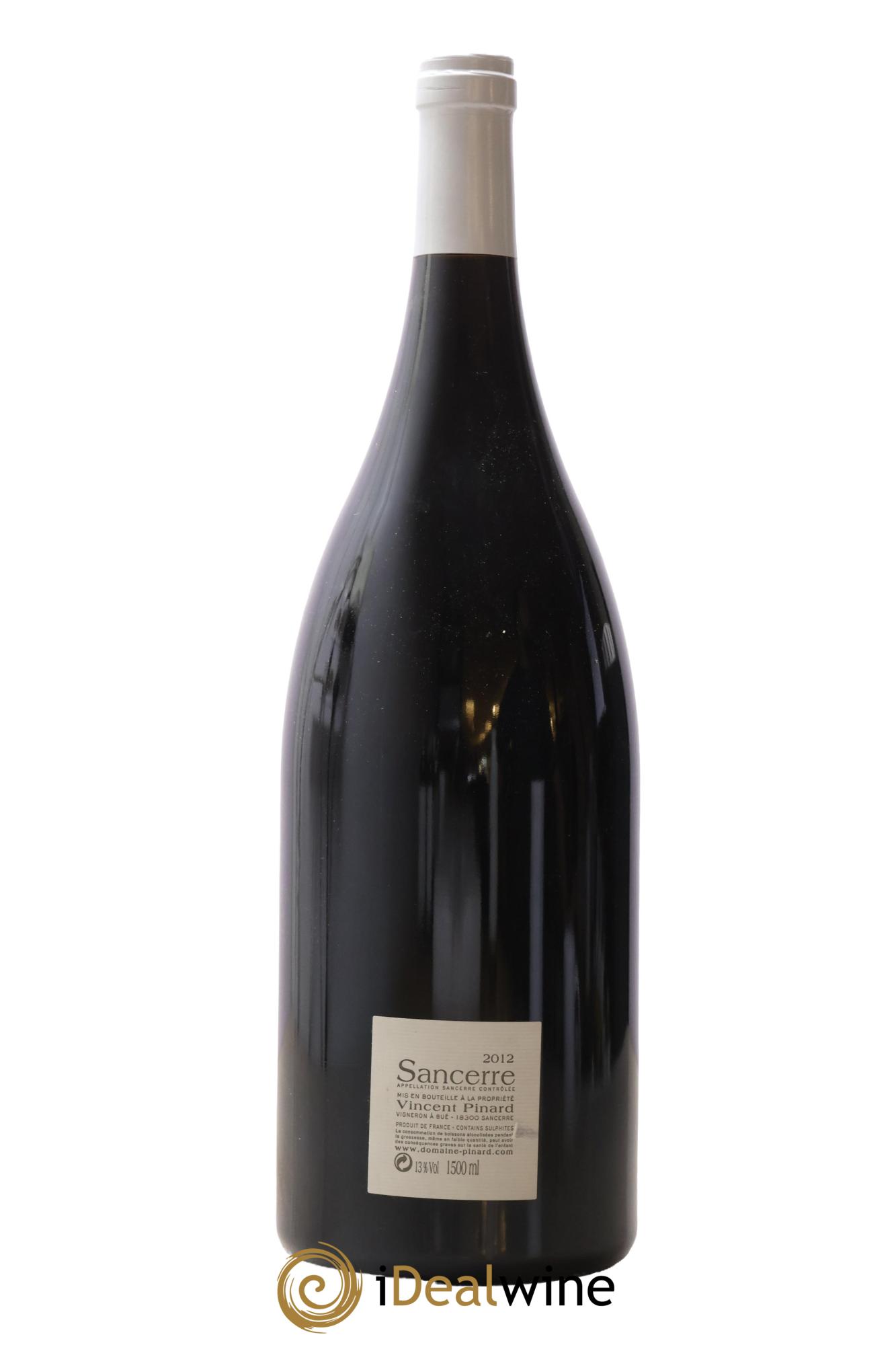 Sancerre Vendanges Entières Vincent Pinard 2012 - Lot de 1 magnum - 1