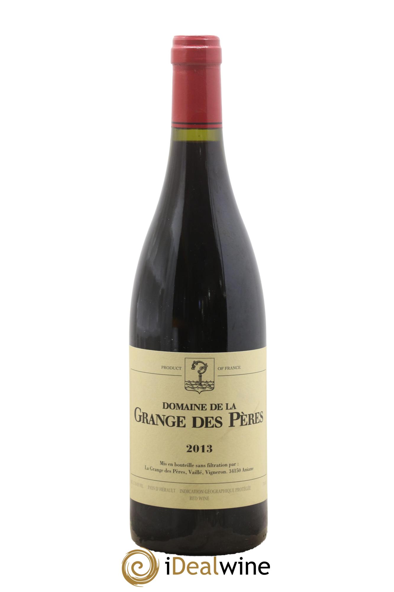 Pays d'Hérault Grange des Pères Laurent Vaillé 2013 - Lot de 1 bouteille - 0