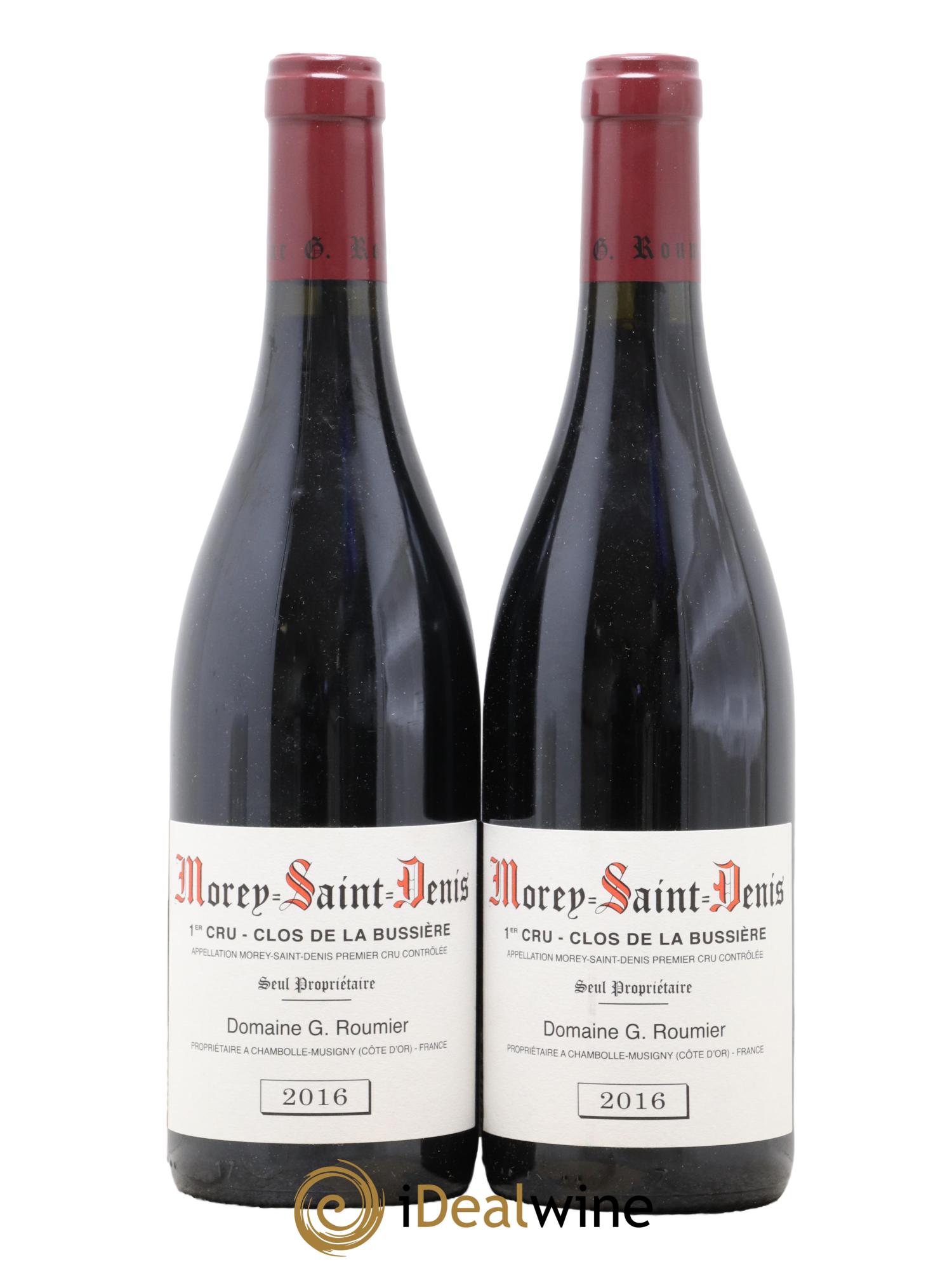 Morey-Saint-Denis 1er Cru Clos de la Bussière Georges Roumier (Domaine) 2016 - Lot de 2 bouteilles - 0