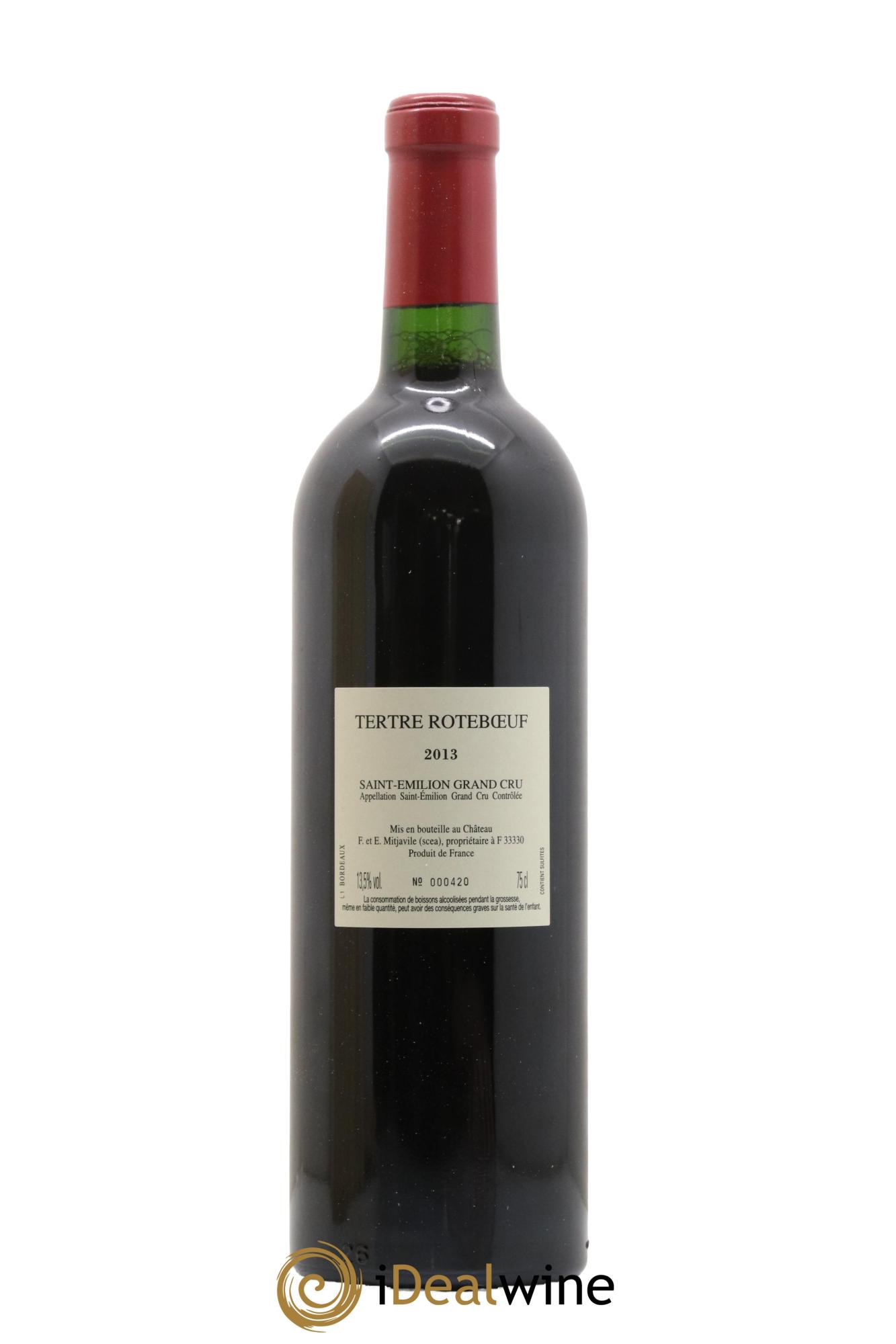 Château Tertre Roteboeuf 2013 - Lot de 1 bouteille - 2