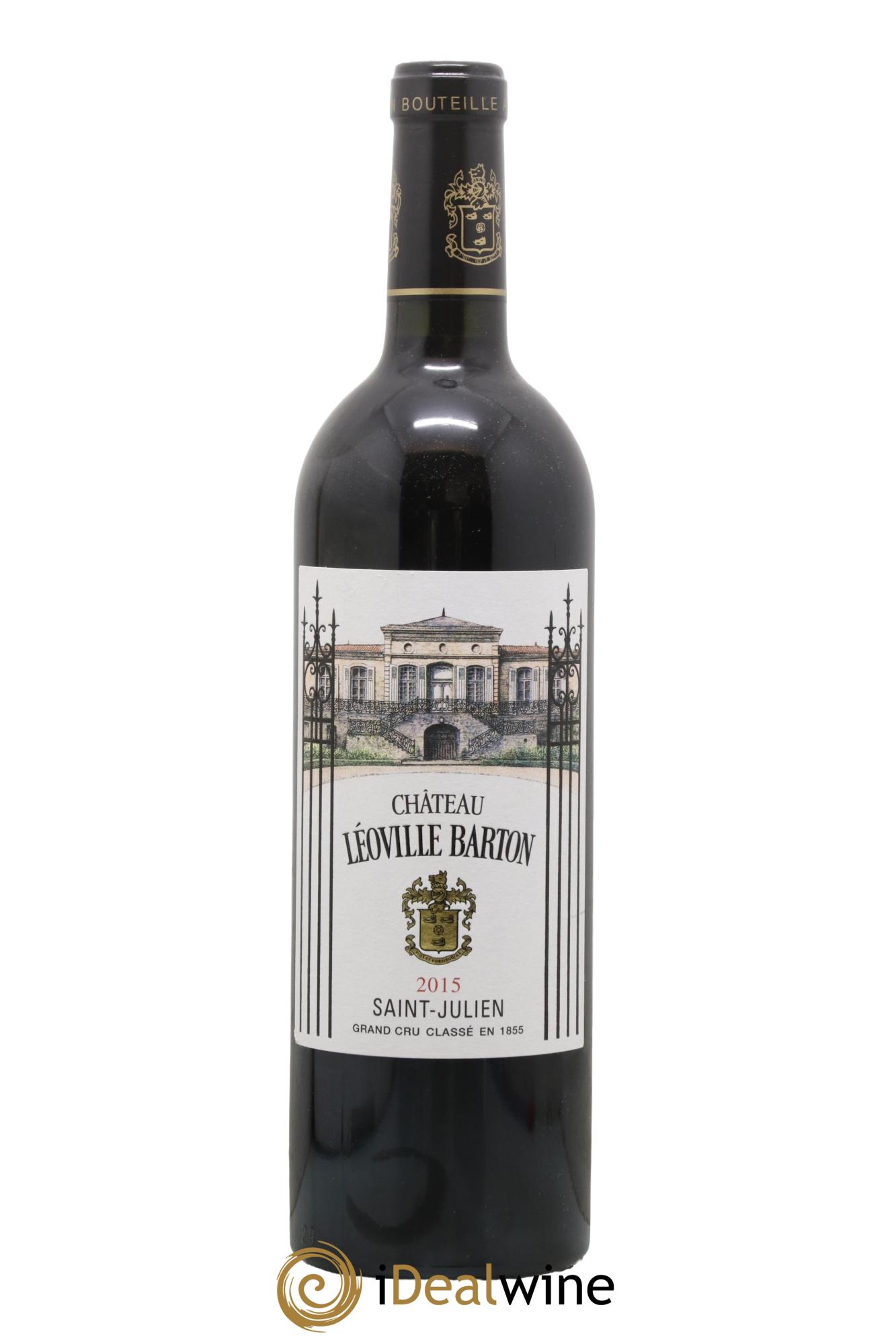 Château Léoville Barton 2ème Grand Cru Classé 2015 - Lot de 1 bouteille - 0
