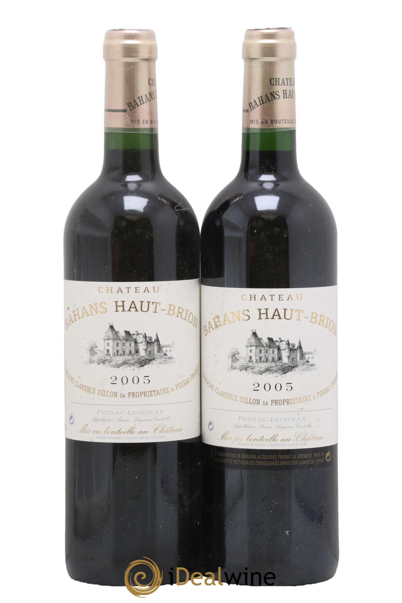 Clarence (Bahans) de Haut-Brion Second Vin 2005 - Lot de 2 bouteilles - 0