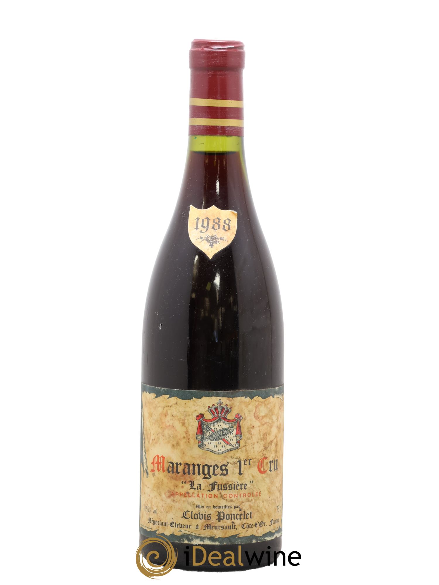 Maranges 1er Cru La Fussière Clovis Poncelet 1988 - Lote de 1 botella - 0