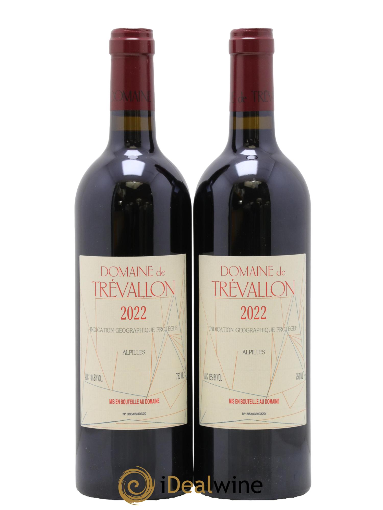 Alpilles Trévallon (Domaine de) Eloi Dürrbach 2022 - Lot de 2 bouteilles - 0