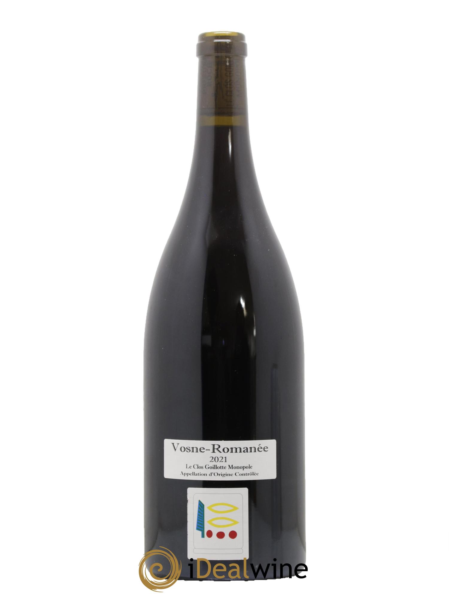 Vosne-Romanée Le Clos Goillotte Prieuré Roch 2021 - Lot de 1 magnum - 0