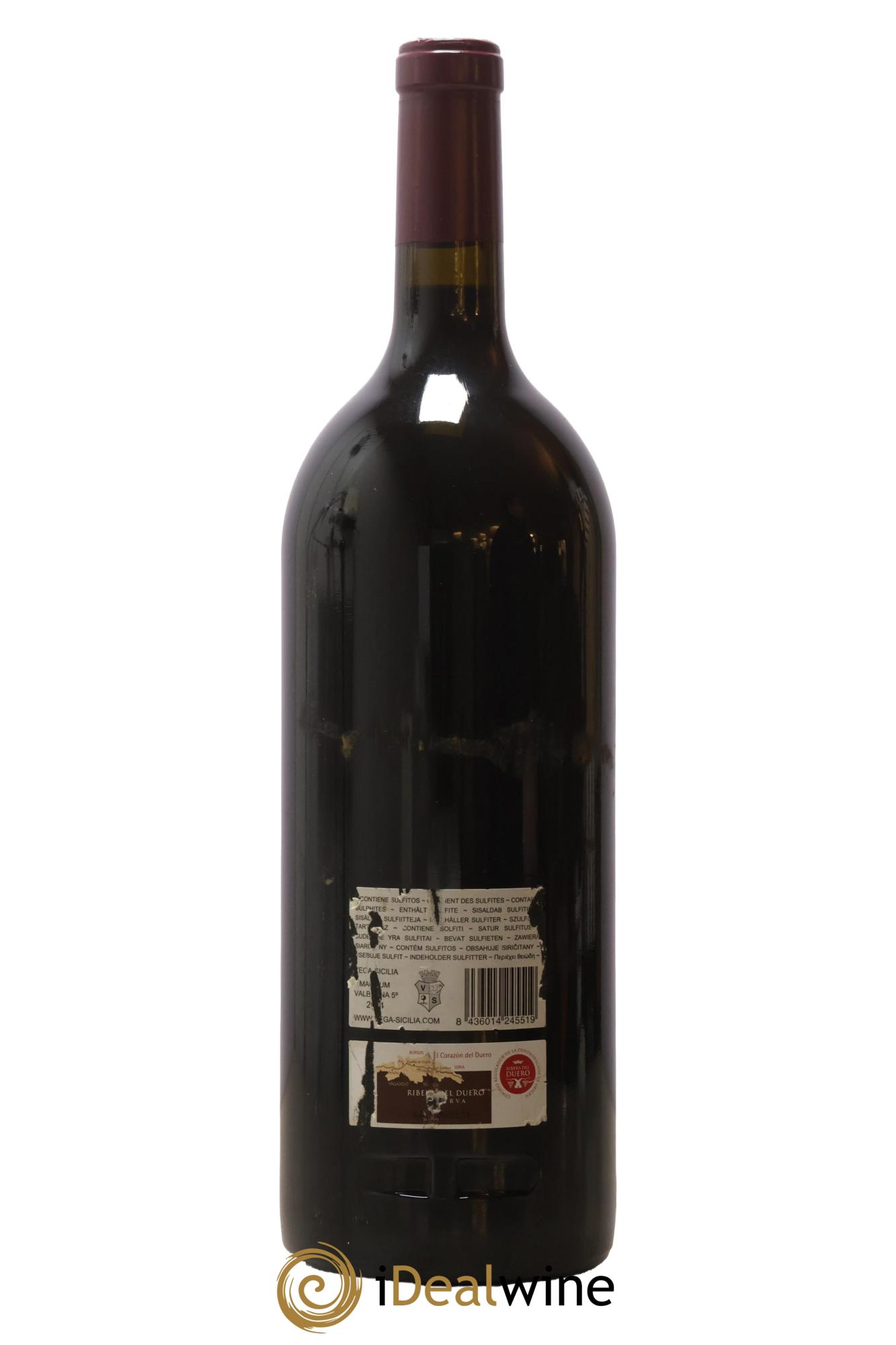 Ribera Del Duero DO Vega Sicilia Valbuena 5 ano Famille Alvarez 2004 - Lot of 1 magnum - 1