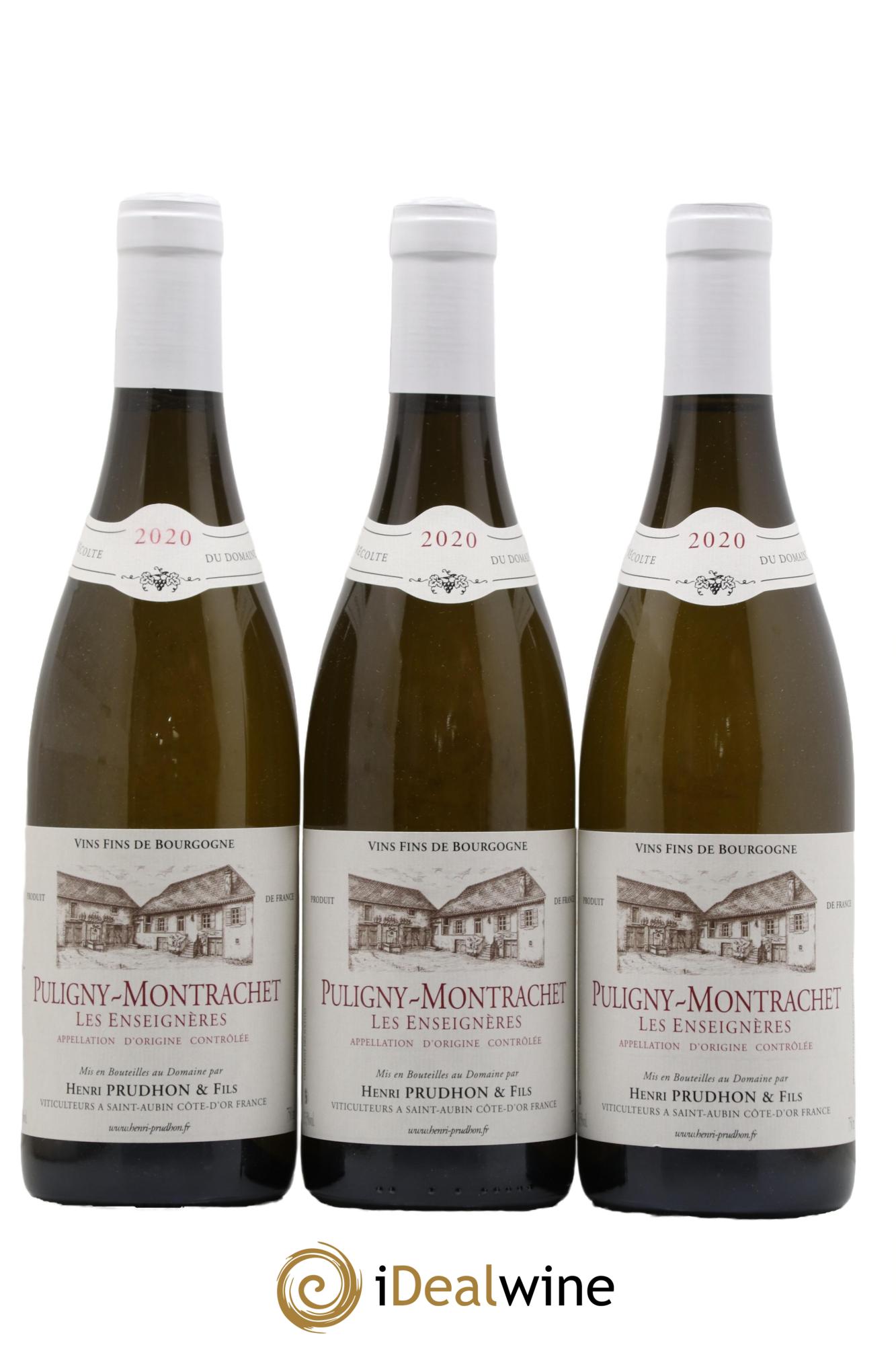 Puligny-Montrachet Les Enseigneres Prudhon 2020 - Lot de 3 bouteilles - 0