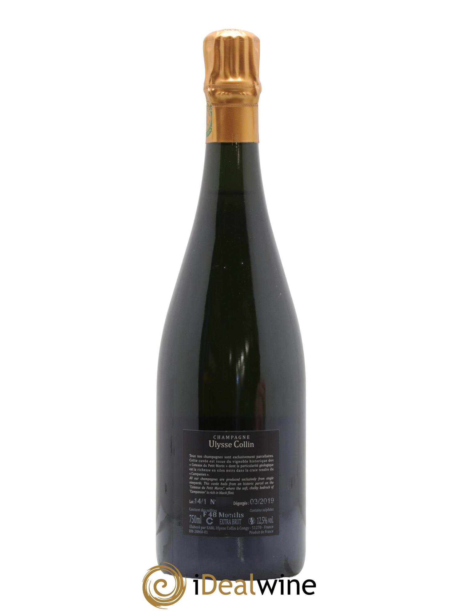 Les Enfers Blanc de Blancs Extra-Brut Ulysse Collin - Lot of 1 bottle - 1
