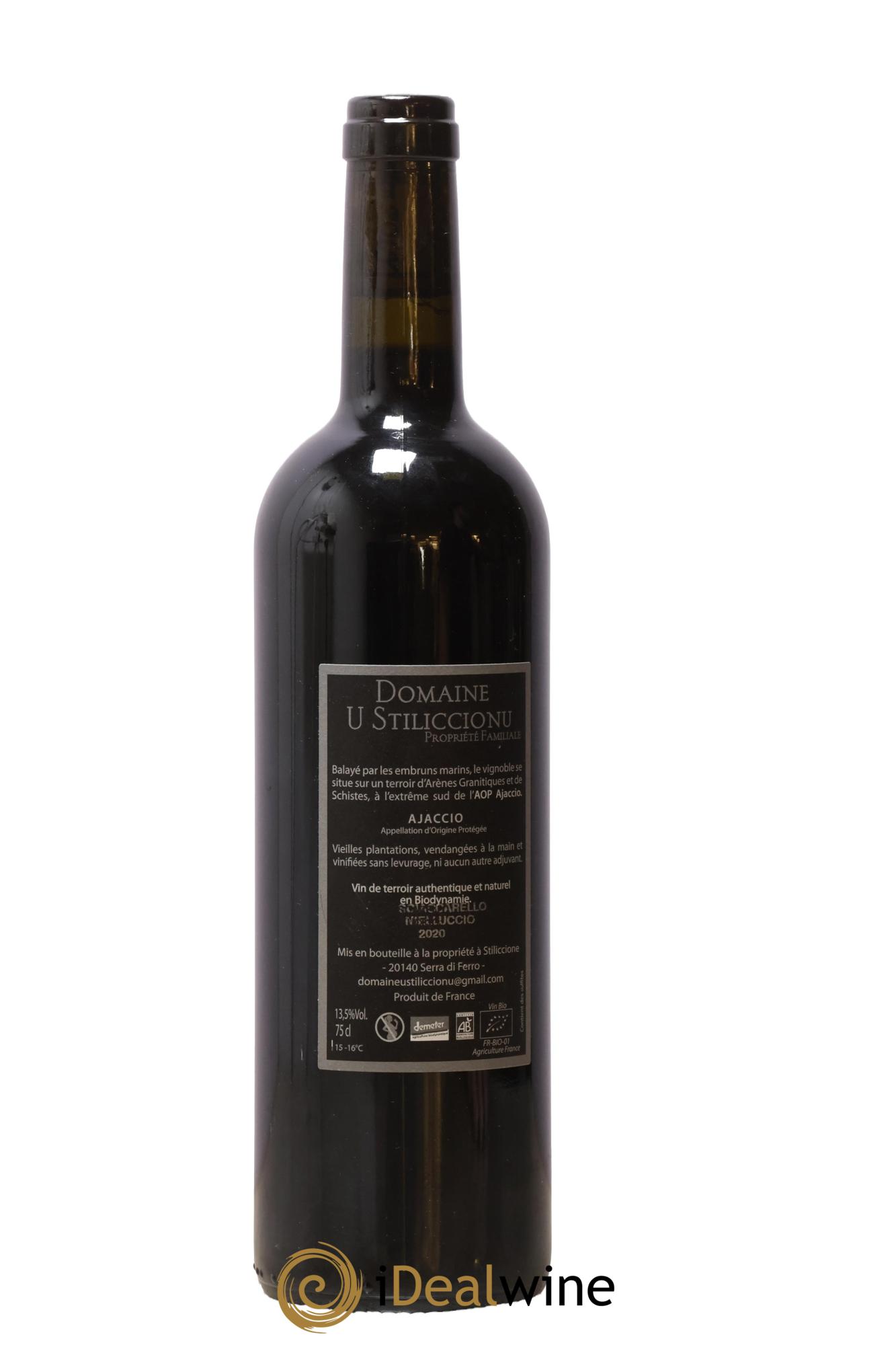 Ajaccio Kalliste U Stiliccionu 2020 - Posten von 1 Flasche - 1