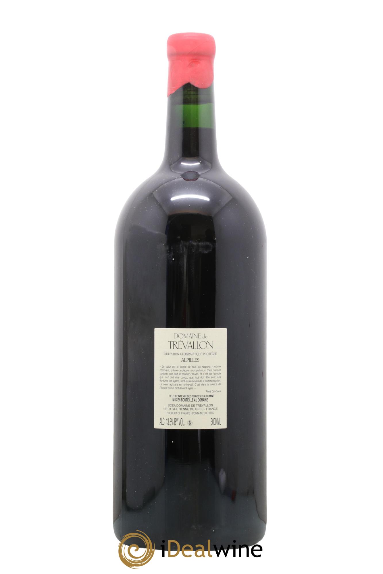 Alpilles Trévallon (Domaine de) Eloi Dürrbach 2021 - Lot de 1 double magnum - 1