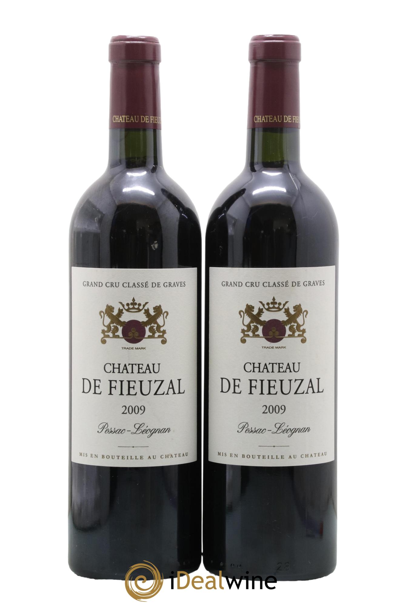 Château de Fieuzal Cru Classé de Graves 2009 - Lot of 2 bottles - 0