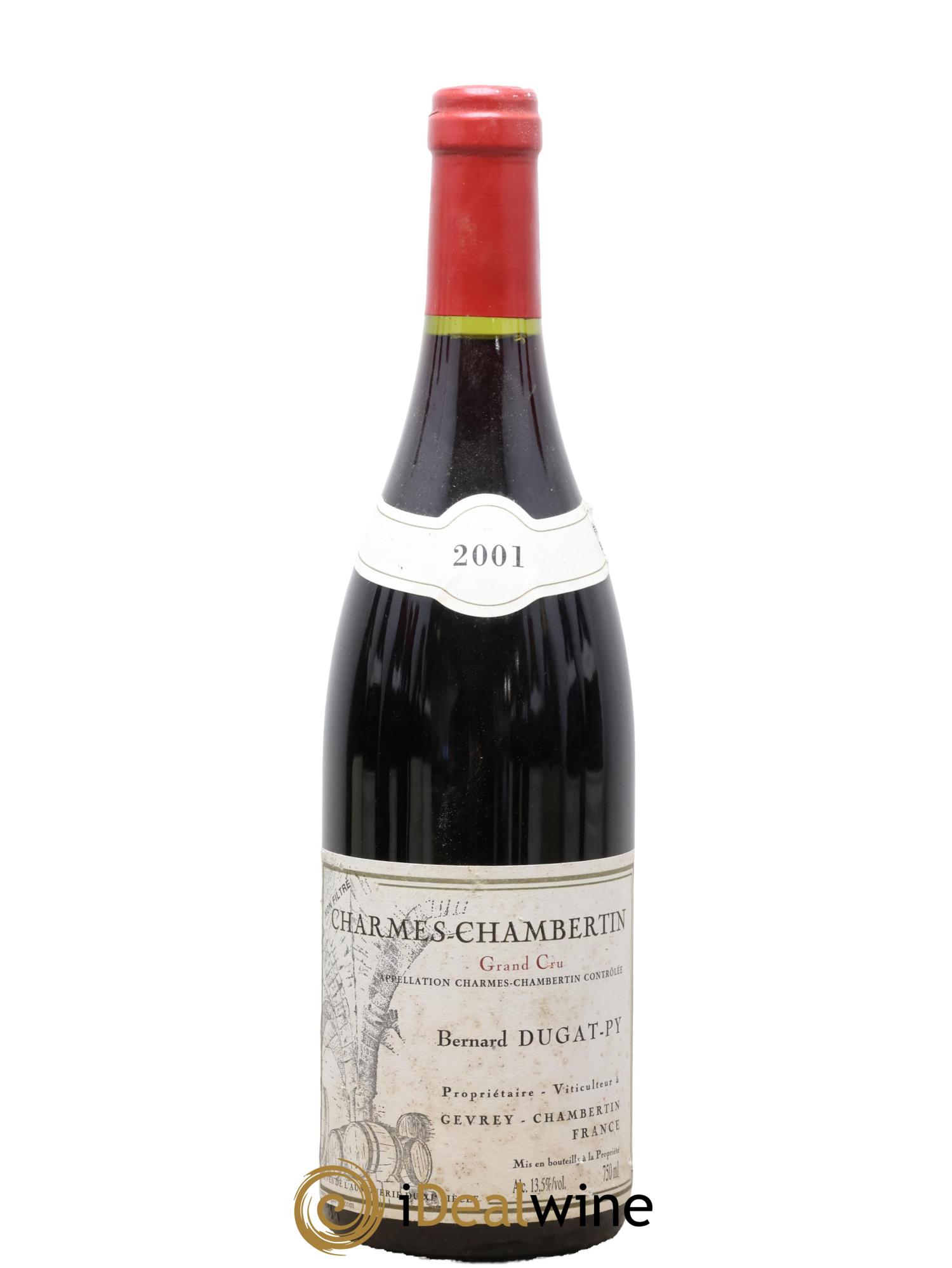 Charmes-Chambertin Grand Cru Dugat-Py 2001 - Lotto di 1 bottiglia - 0
