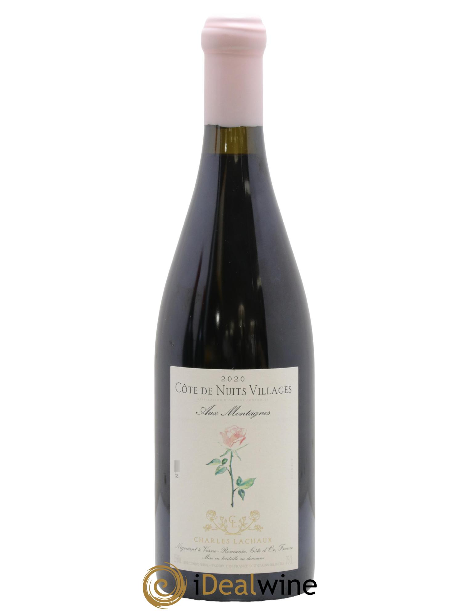 Côte de Nuits-Villages Aux Montagnes Charles Lachaux 2020 - Lot de 1 bouteille - 0
