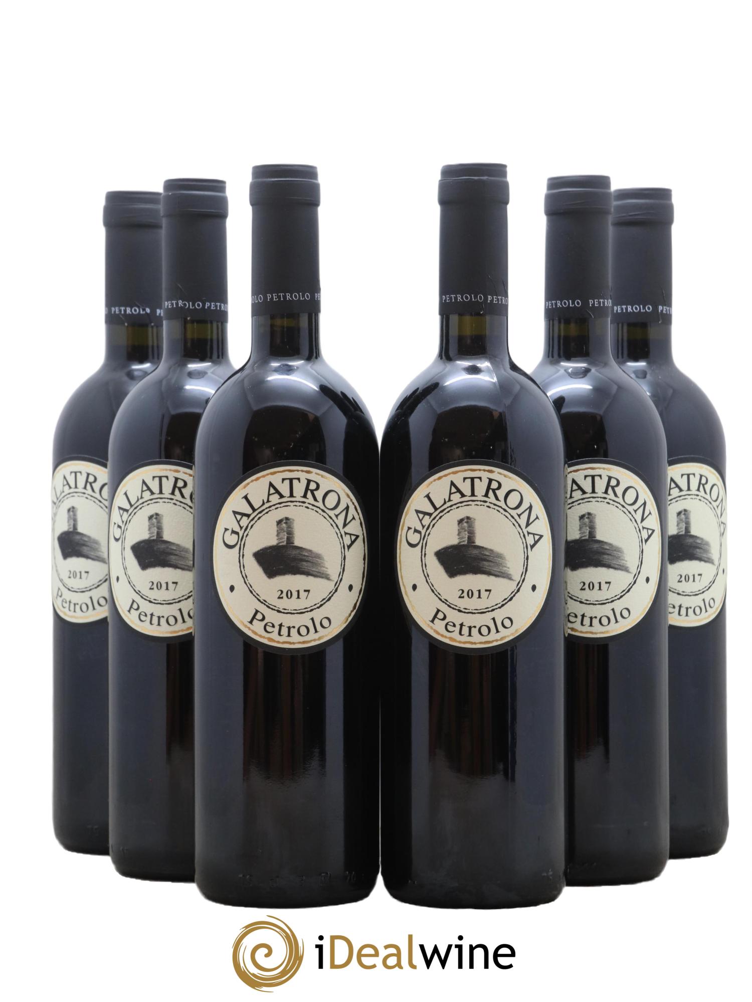 Toscana IGT Petrolo Galatrona 2017 - Lot de 6 bouteilles - 0