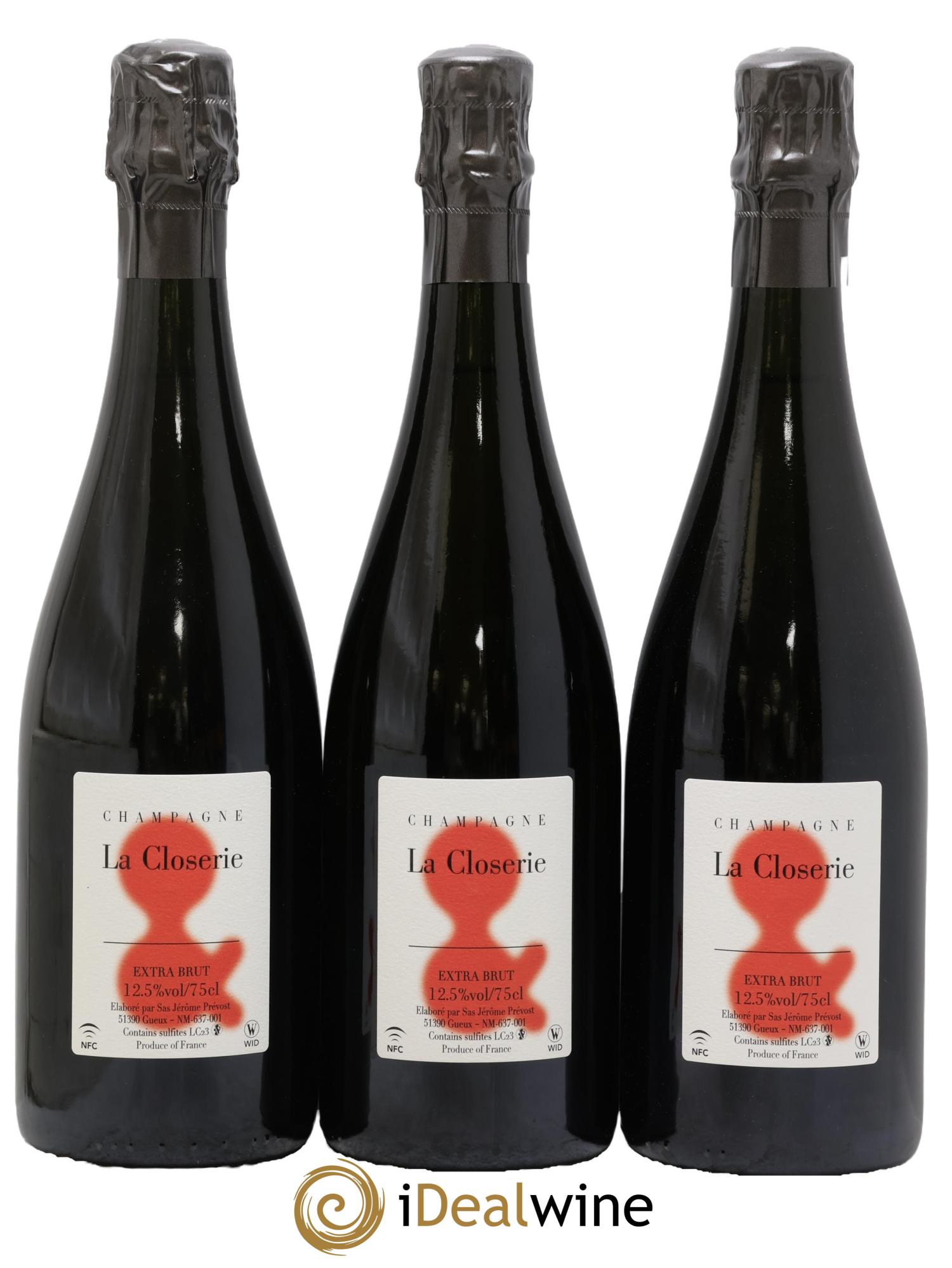 La Closerie Jérôme Prévost - Posten von 3 Flaschen - 0