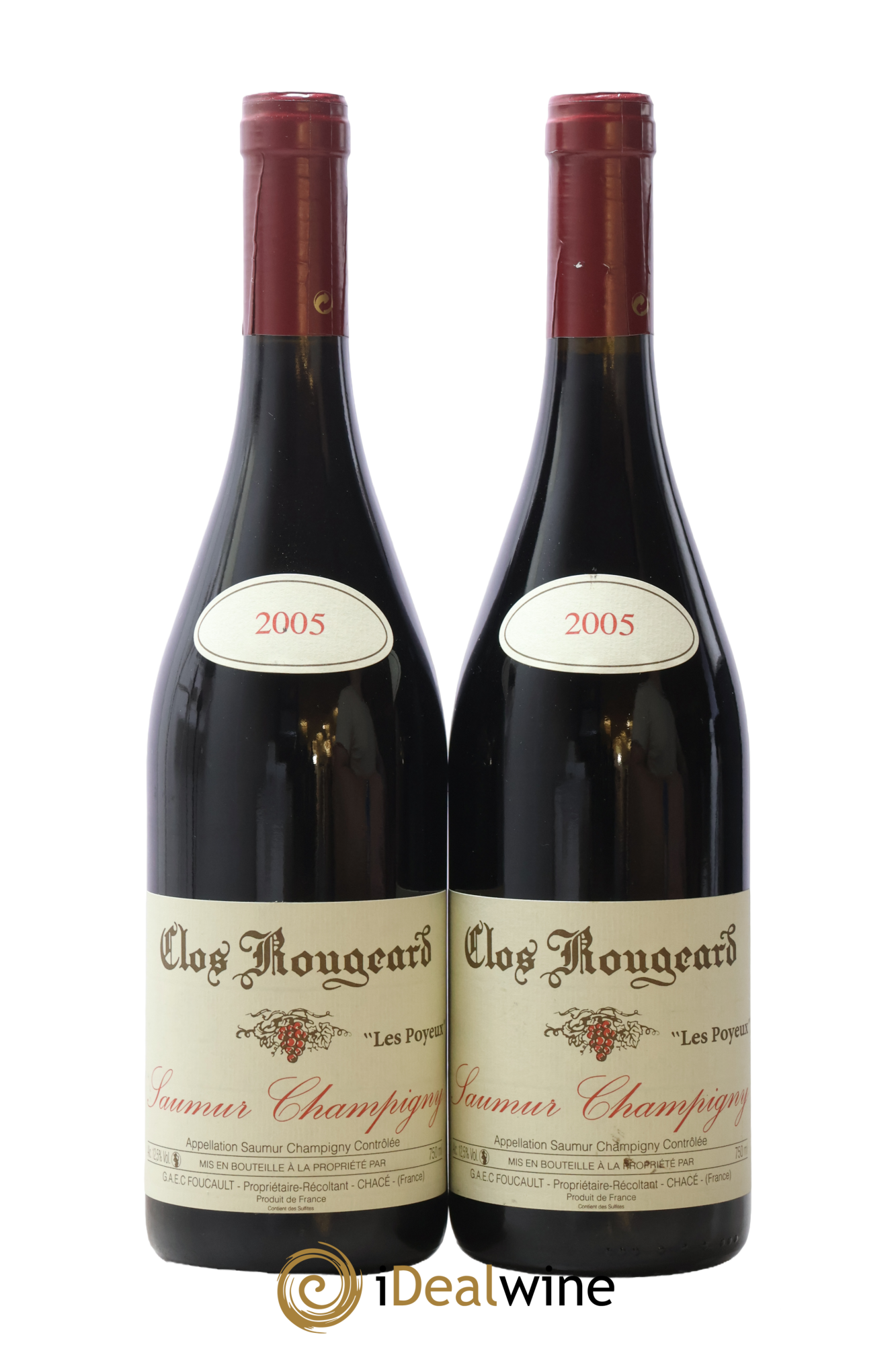 Saumur-Champigny Les Poyeux Clos Rougeard 2005 - Posten von 2 Flaschen - 0
