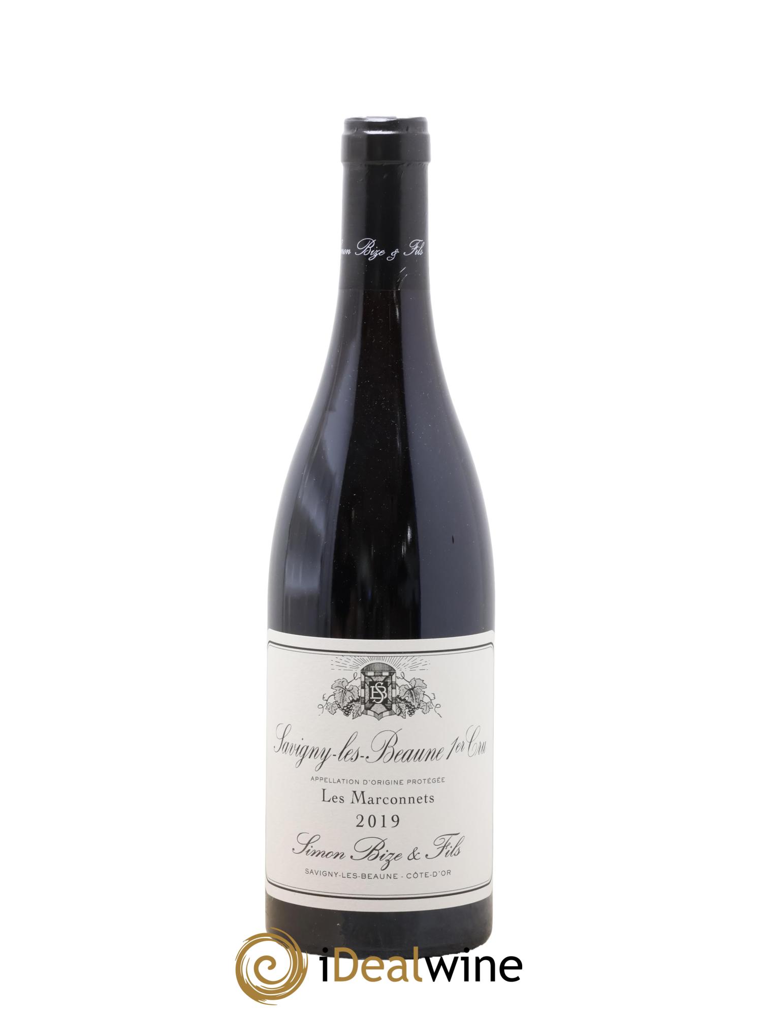 Savigny-lès-Beaune 1er Cru Les Marconnets Simon Bize & Fils 2019 - Lot de 1 bouteille - 0