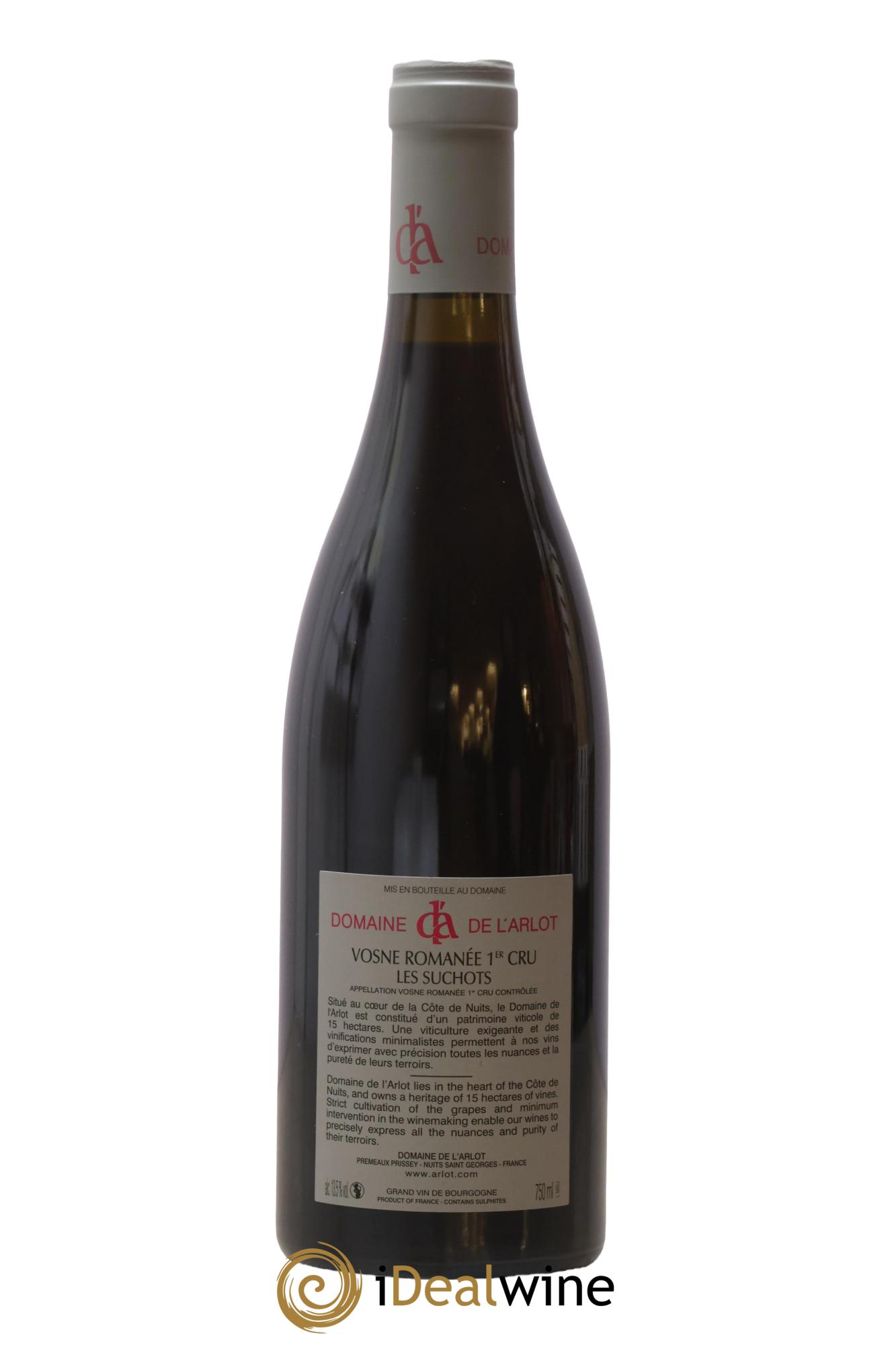 Vosne-Romanée 1er Cru Les Suchots Domaine de l'Arlot 2017 - Posten von 1 Flasche - 1