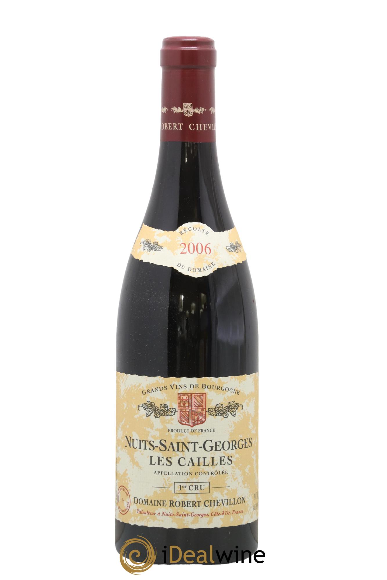 Nuits-Saint-Georges 1er Cru Les Cailles Robert Chevillon 2006 - Lot of 1 bottle - 0