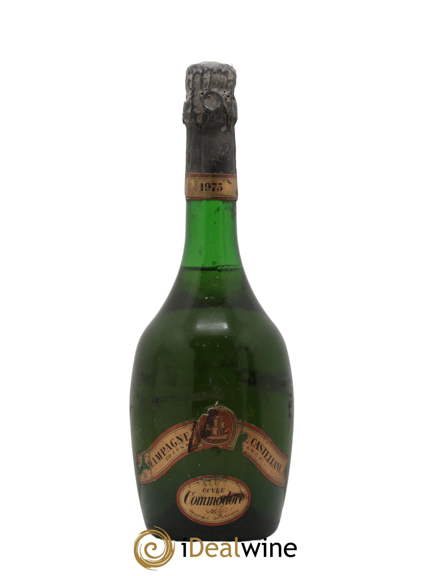 Champagne Commodore Maison De Castellane 1975 - Lot de 1 bouteille - 0