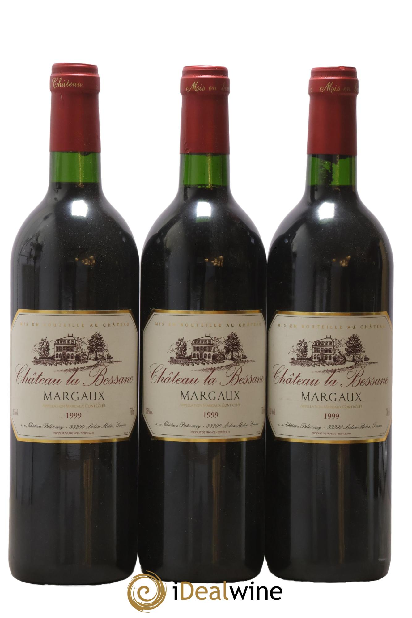 Château La Bessane 1999 - Lot de 3 bouteilles - 0