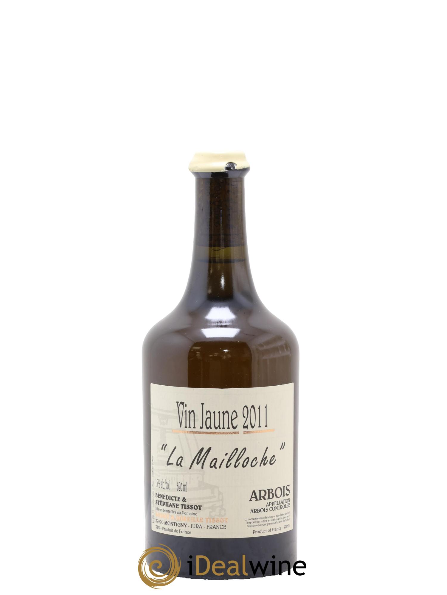 Arbois Vin Jaune La Mailloche Bénédicte et Stéphane Tissot 2011 - Lot de 1 bouteille - 0