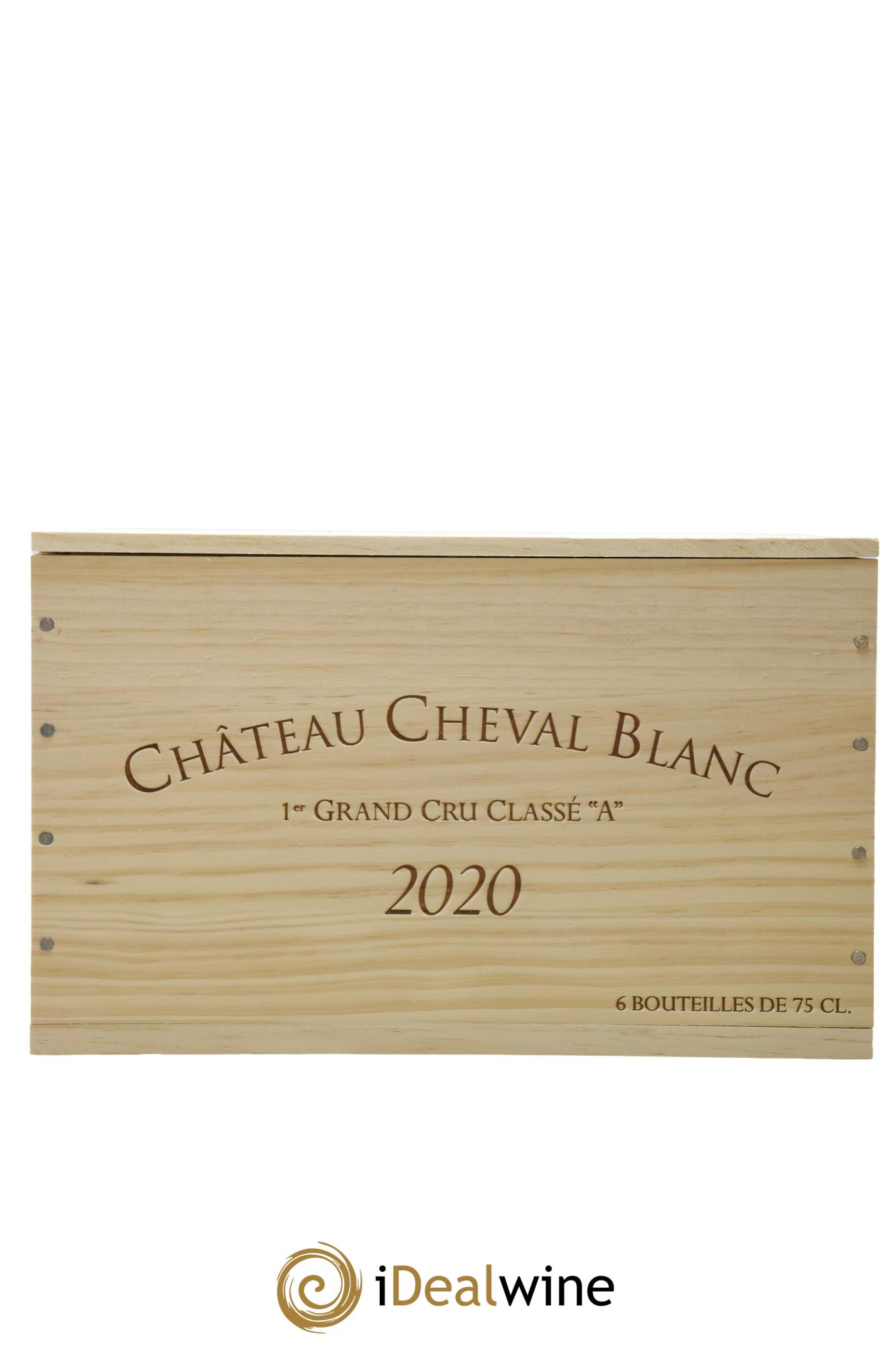 Château Cheval Blanc 1er Grand Cru Classé A 2020 - Posten von 6 Flaschen - 6