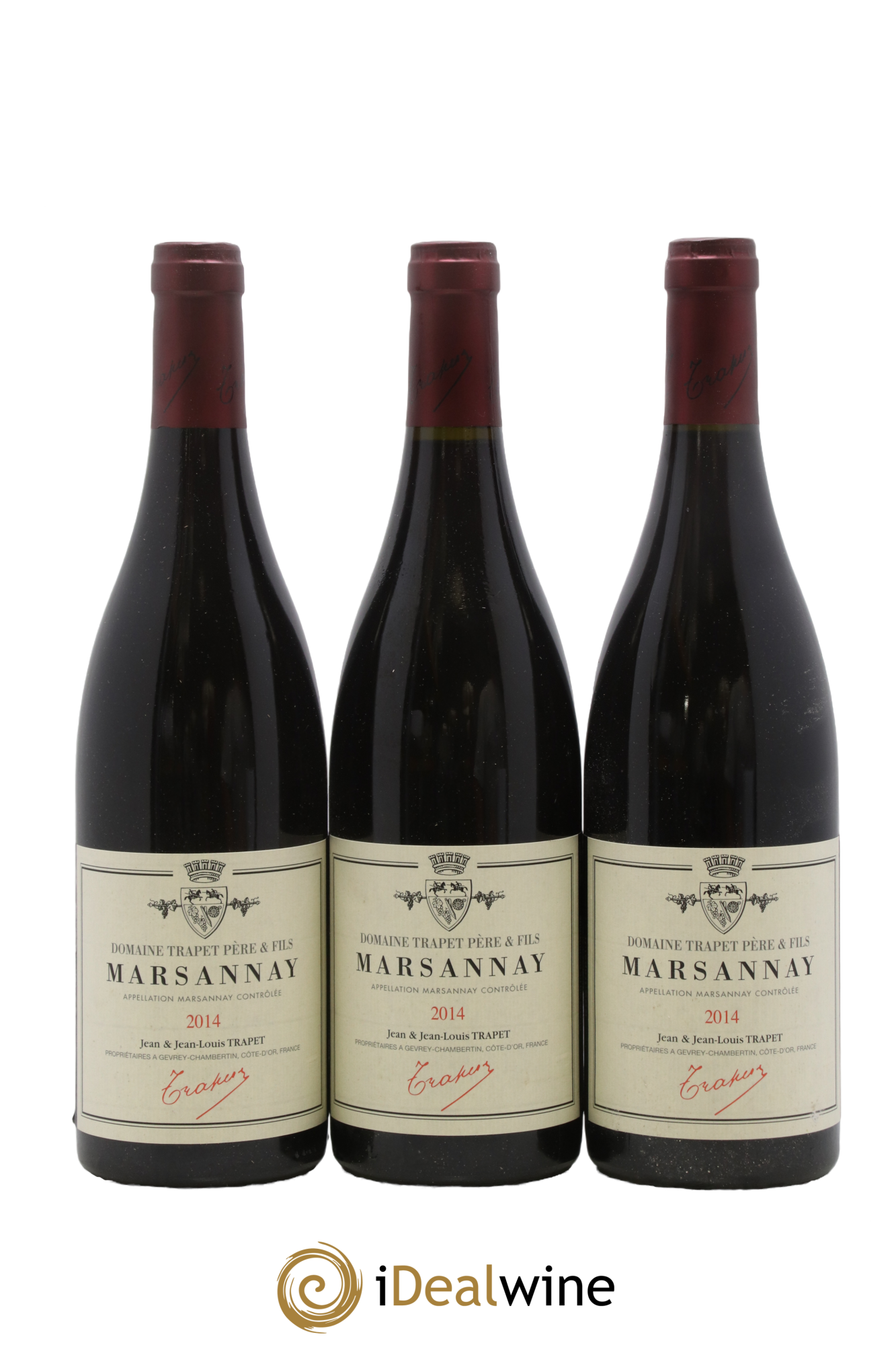 Marsannay Domaine Trapet 2014 - Lot de 3 bouteilles - 0