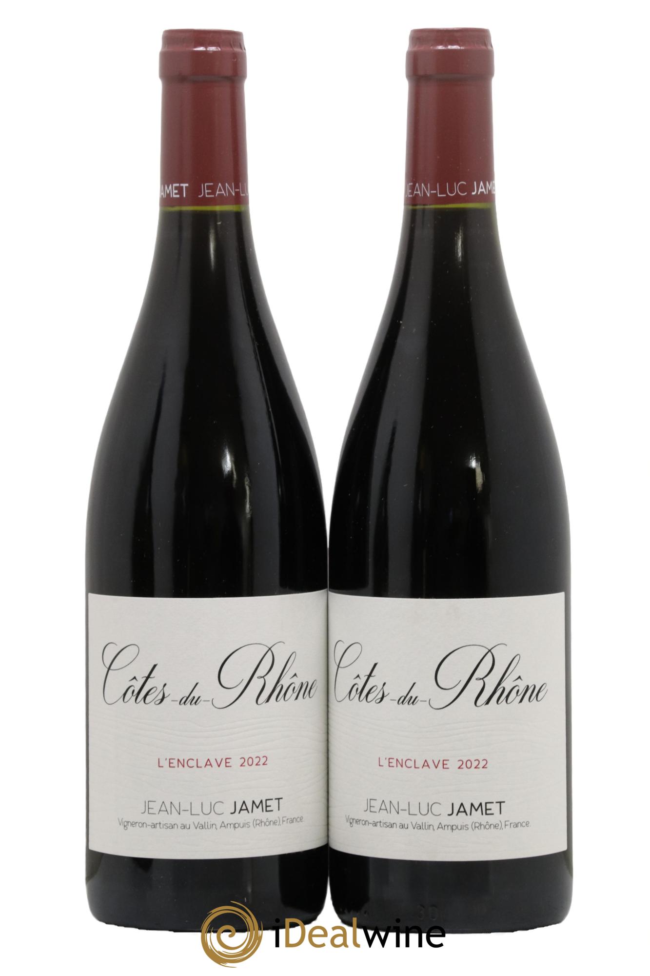 Côtes-du-Rhône L'Enclave Jean-Luc Jamet 2022 - Lot of 2 bottles - 0