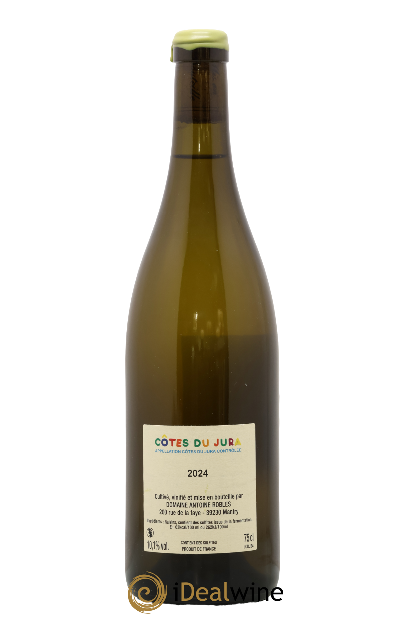 Côtes du Jura Savagnin Clos des Vallières Antoine Robles 2024 - Posten von 1 Flasche - 1