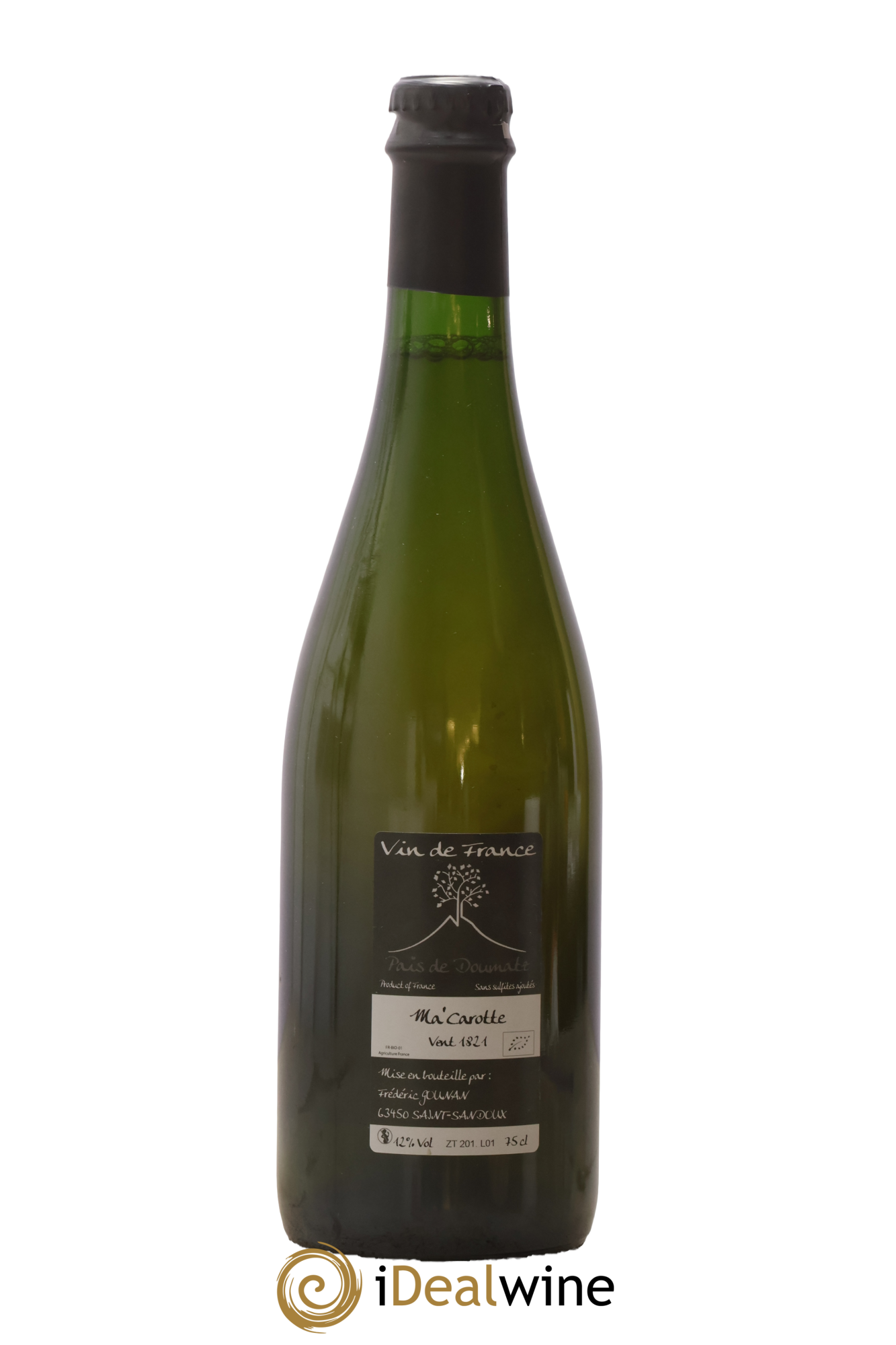 Vin de France Ma Carotte Vignoble de l'Arbre Blanc 2018 - Lot of 1 bottle - 1